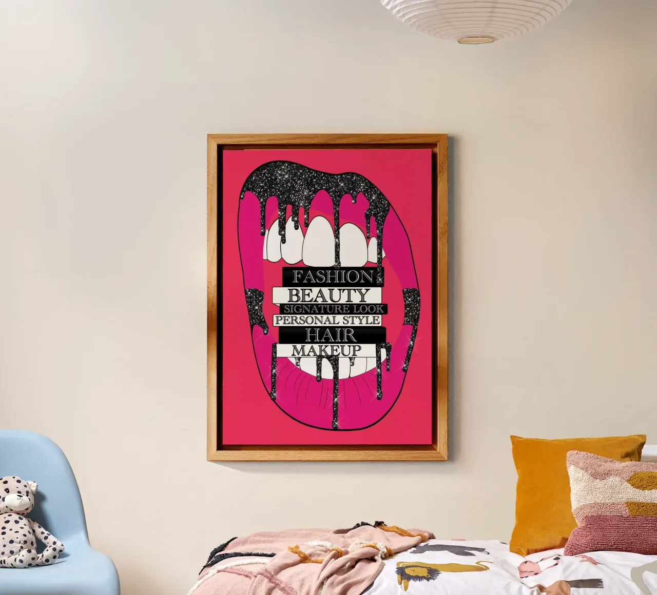 UNA BOCCATA DI MODA alluminio dibond da ARTOMATIC