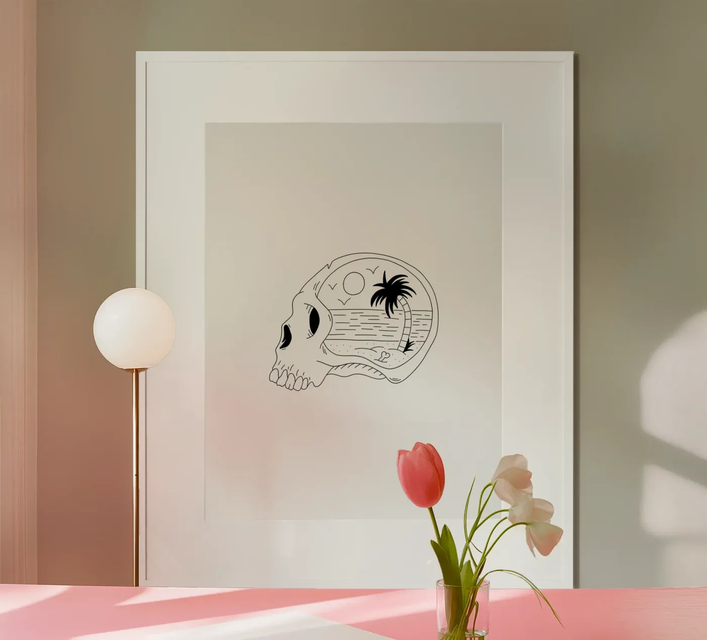 Beach Vibes poster da byh.illustration