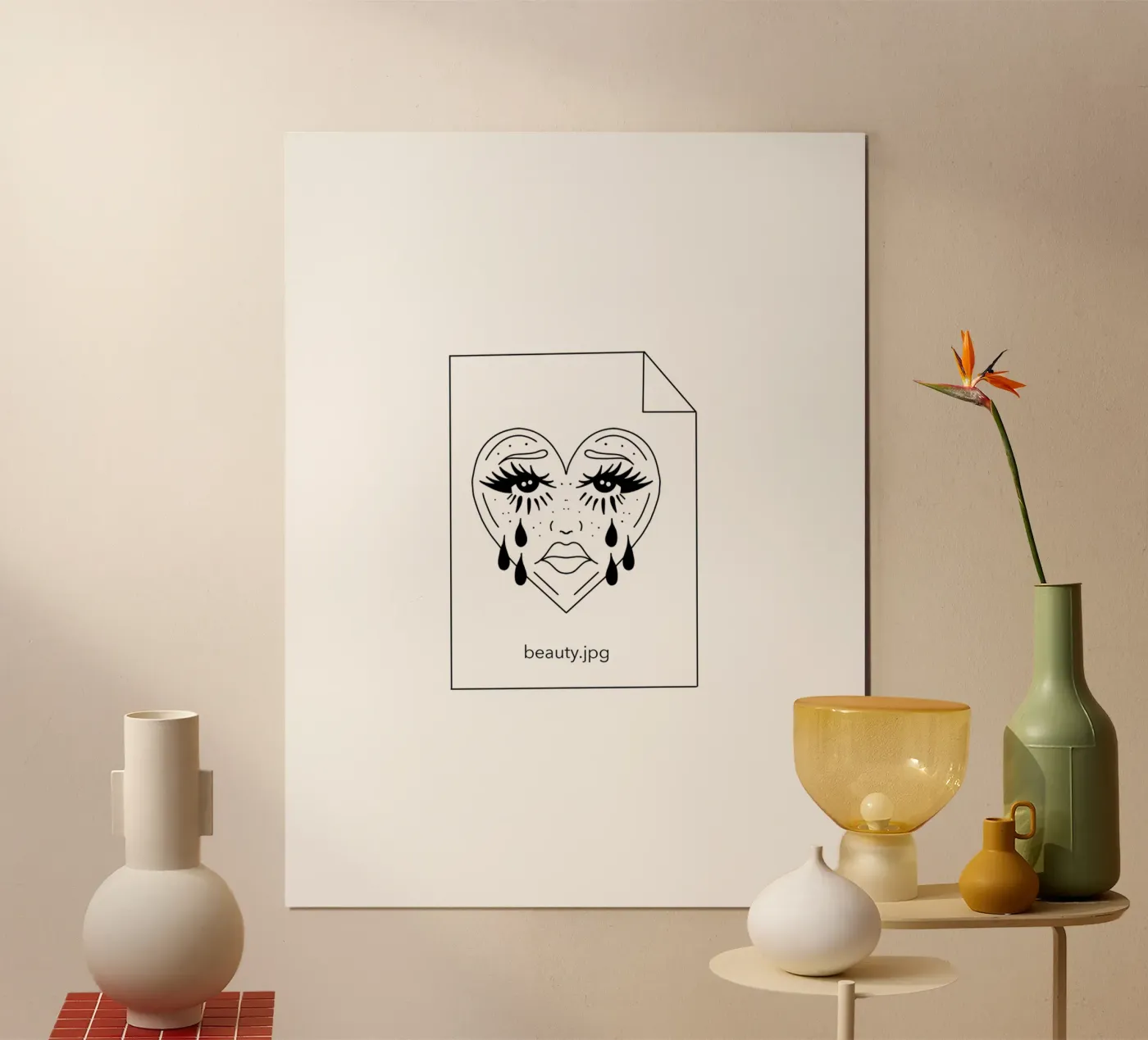 Beauty poster da byh.illustration