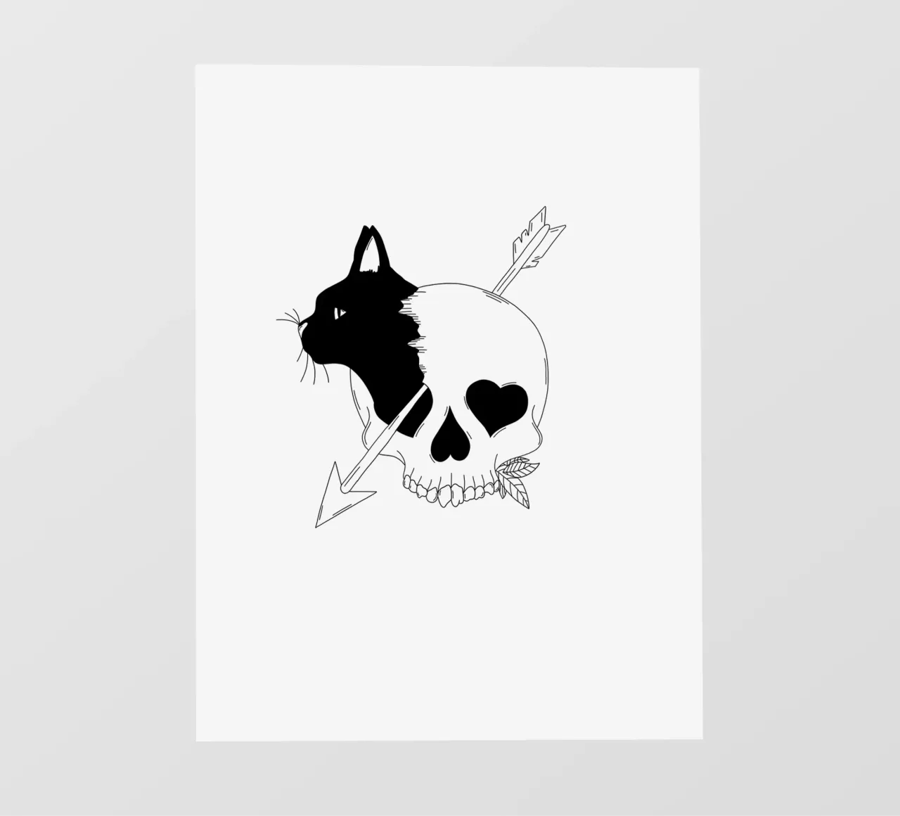 Catlover pellicola backlit da byh.illustration