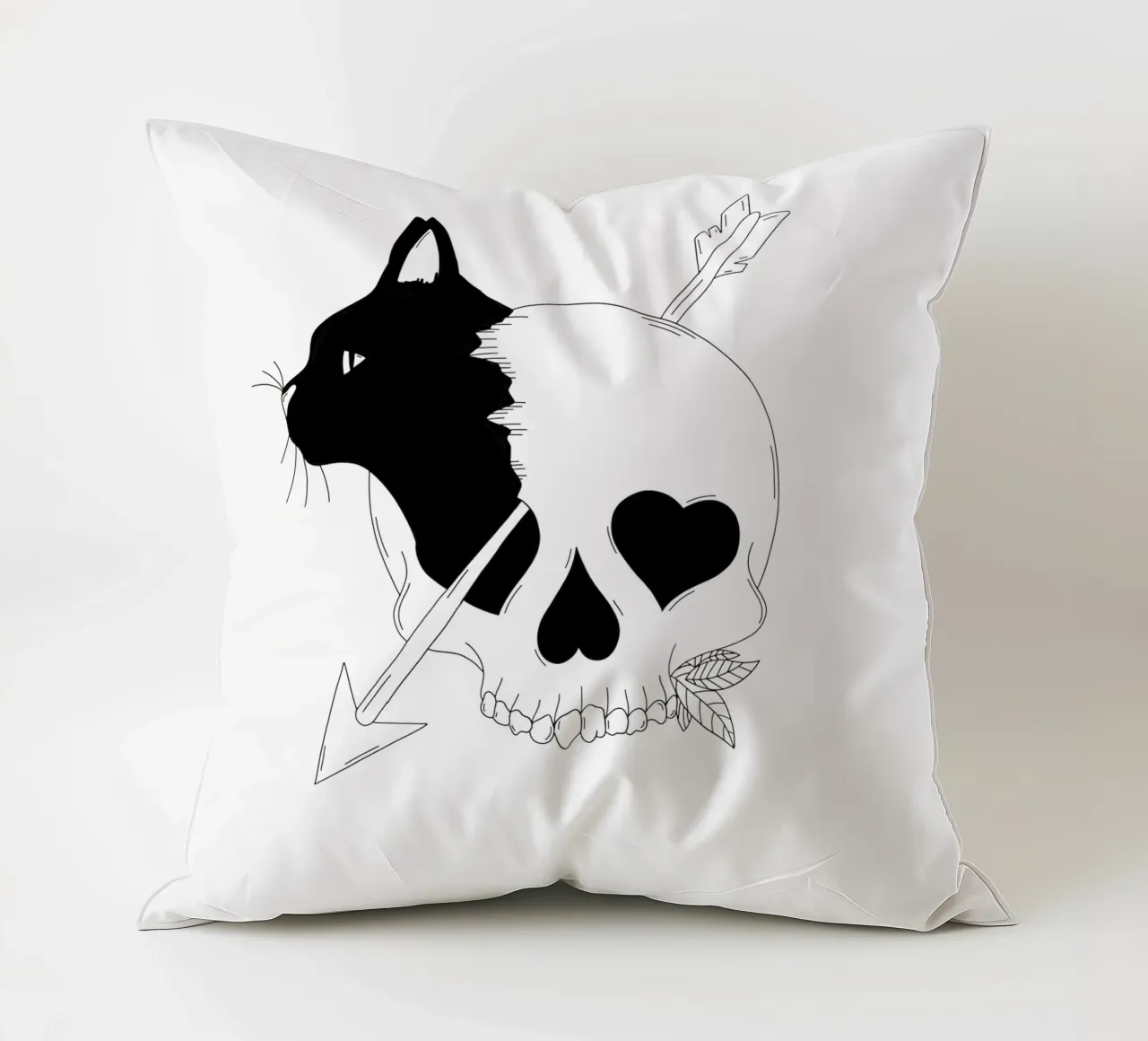 Catlover cuscino da byh.illustration