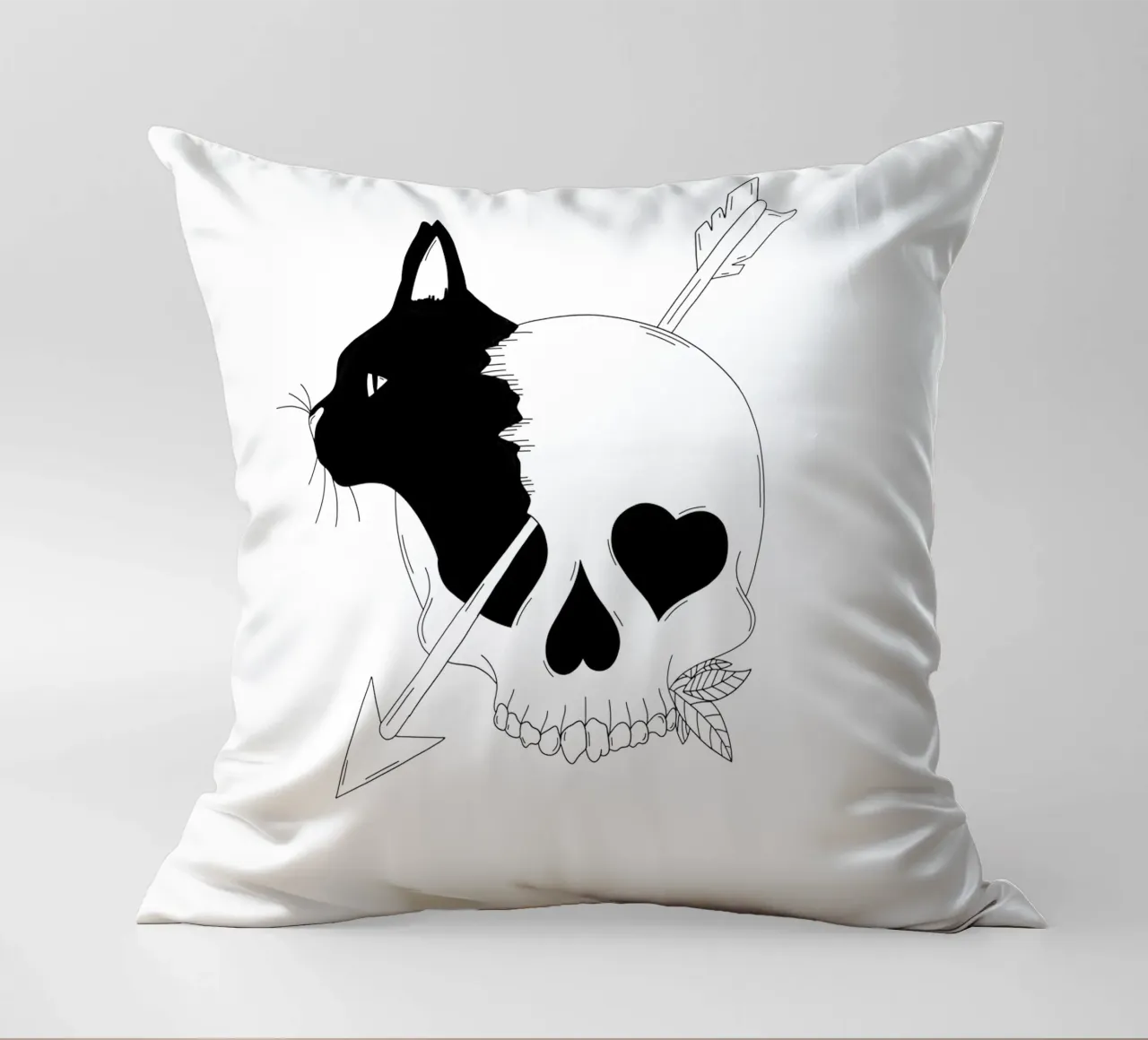 Catlover cuscino da byh.illustration