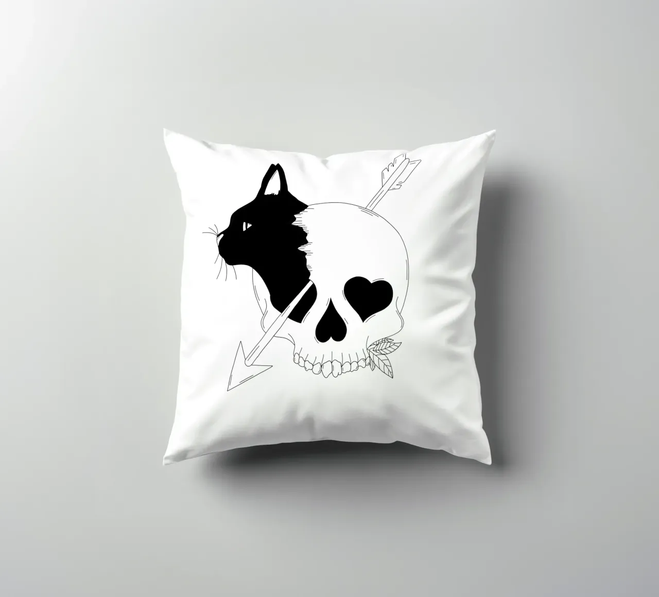 Catlover cuscino da byh.illustration