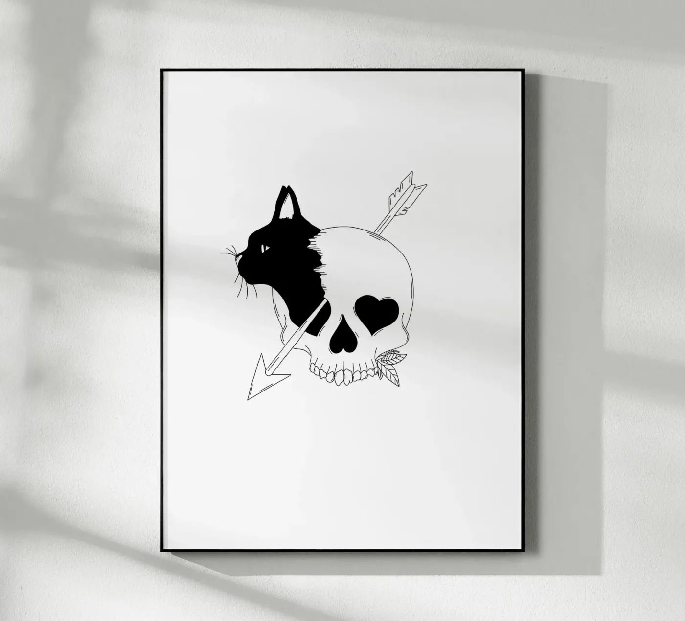 Catlover Acryl-Glas von byh.illustration