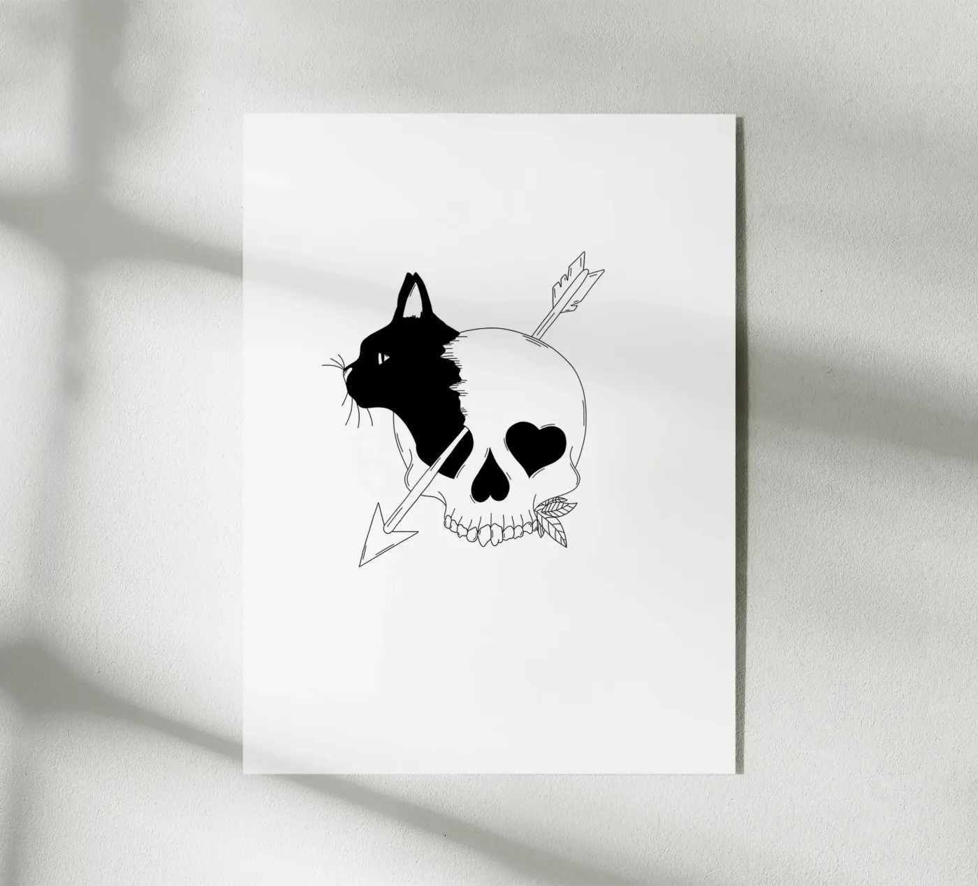 Catlover Acryl-Glas von byh.illustration