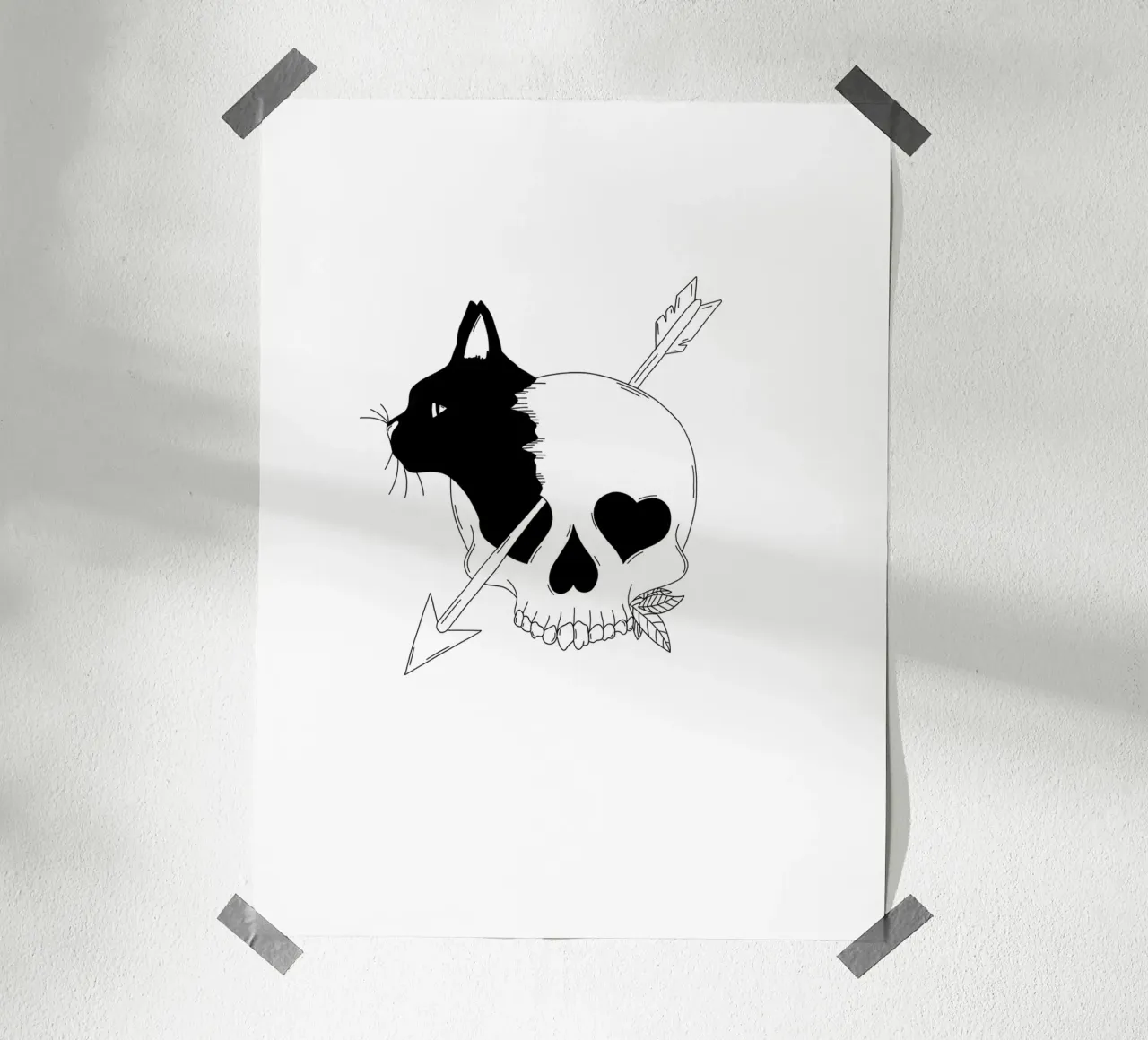 Catlover poster da byh.illustration