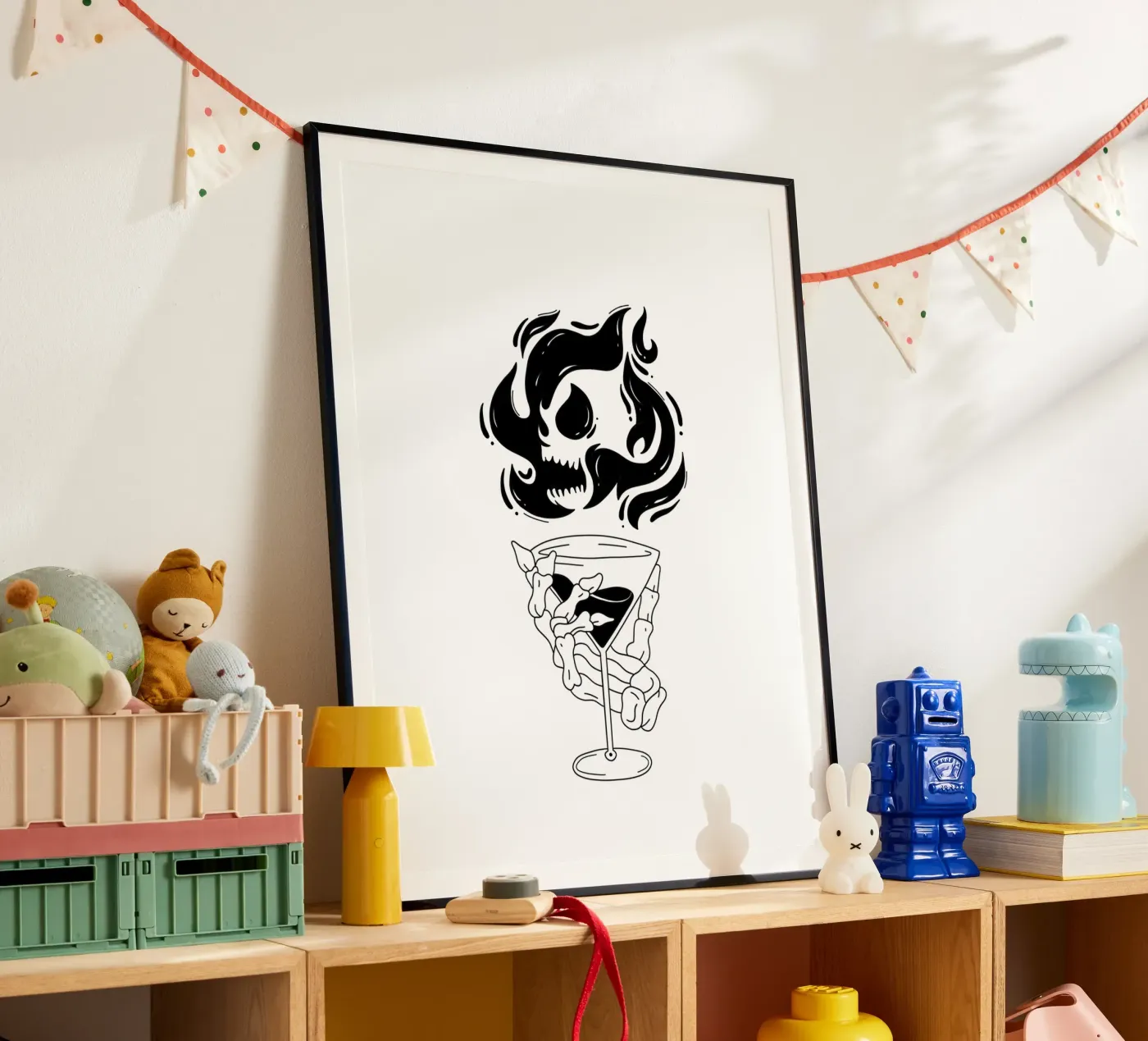 Cocktail Time poster da byh.illustration