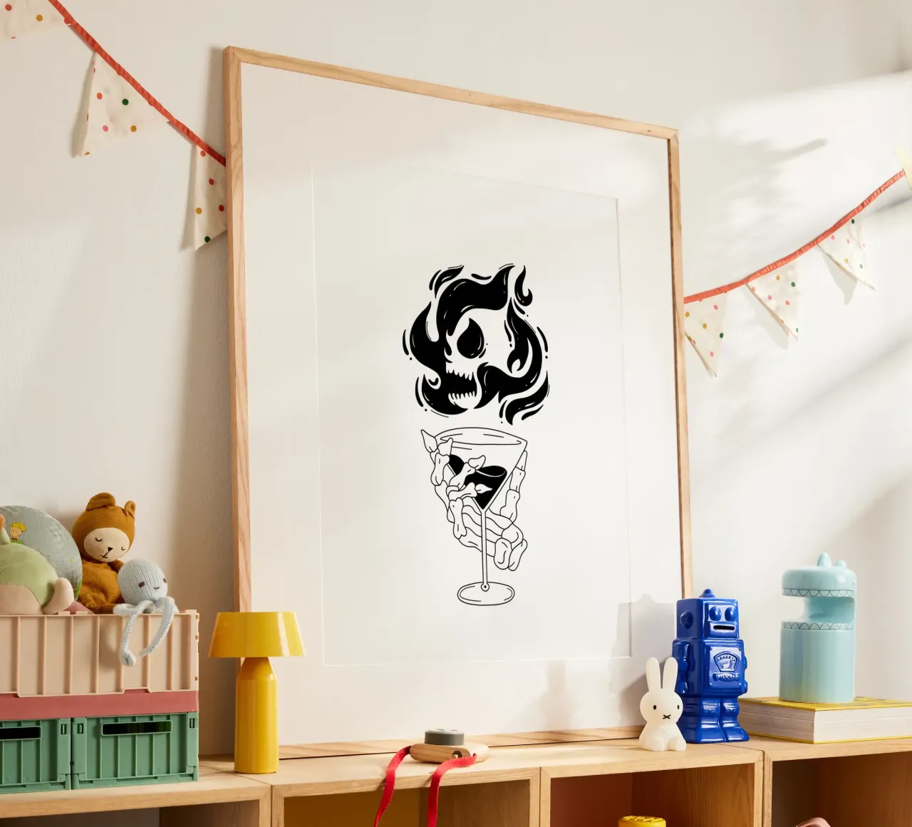 Cocktail Time poster da byh.illustration