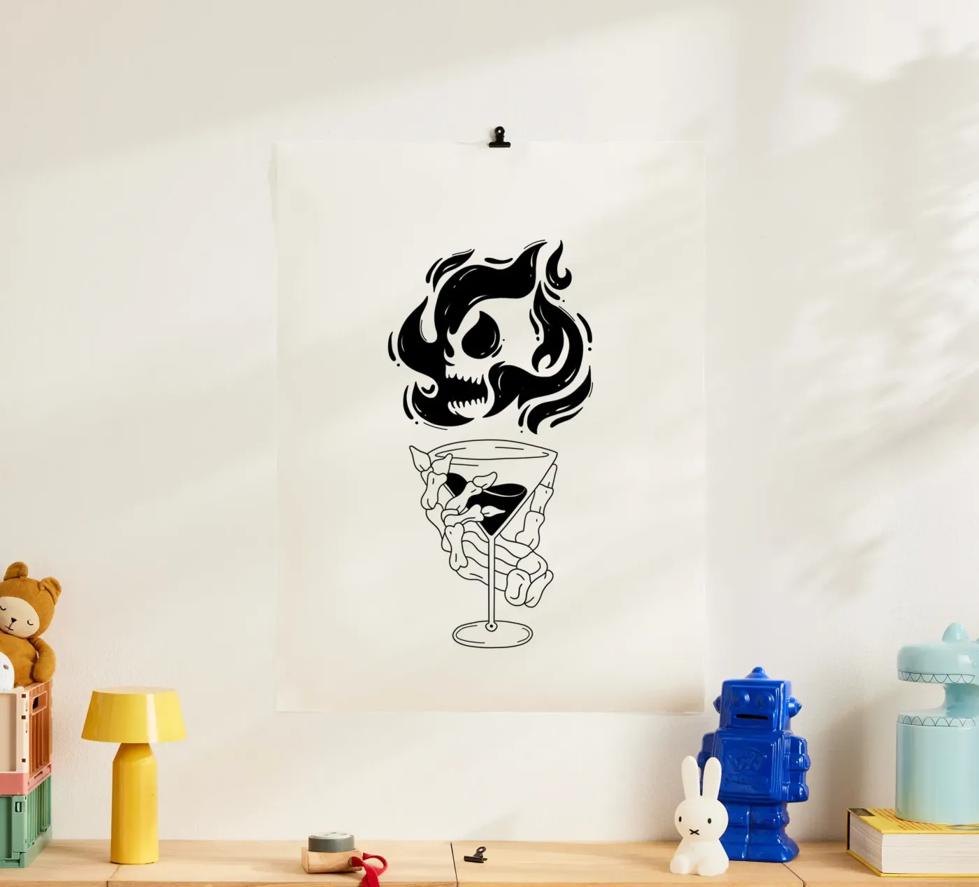 Cocktail Time poster da byh.illustration