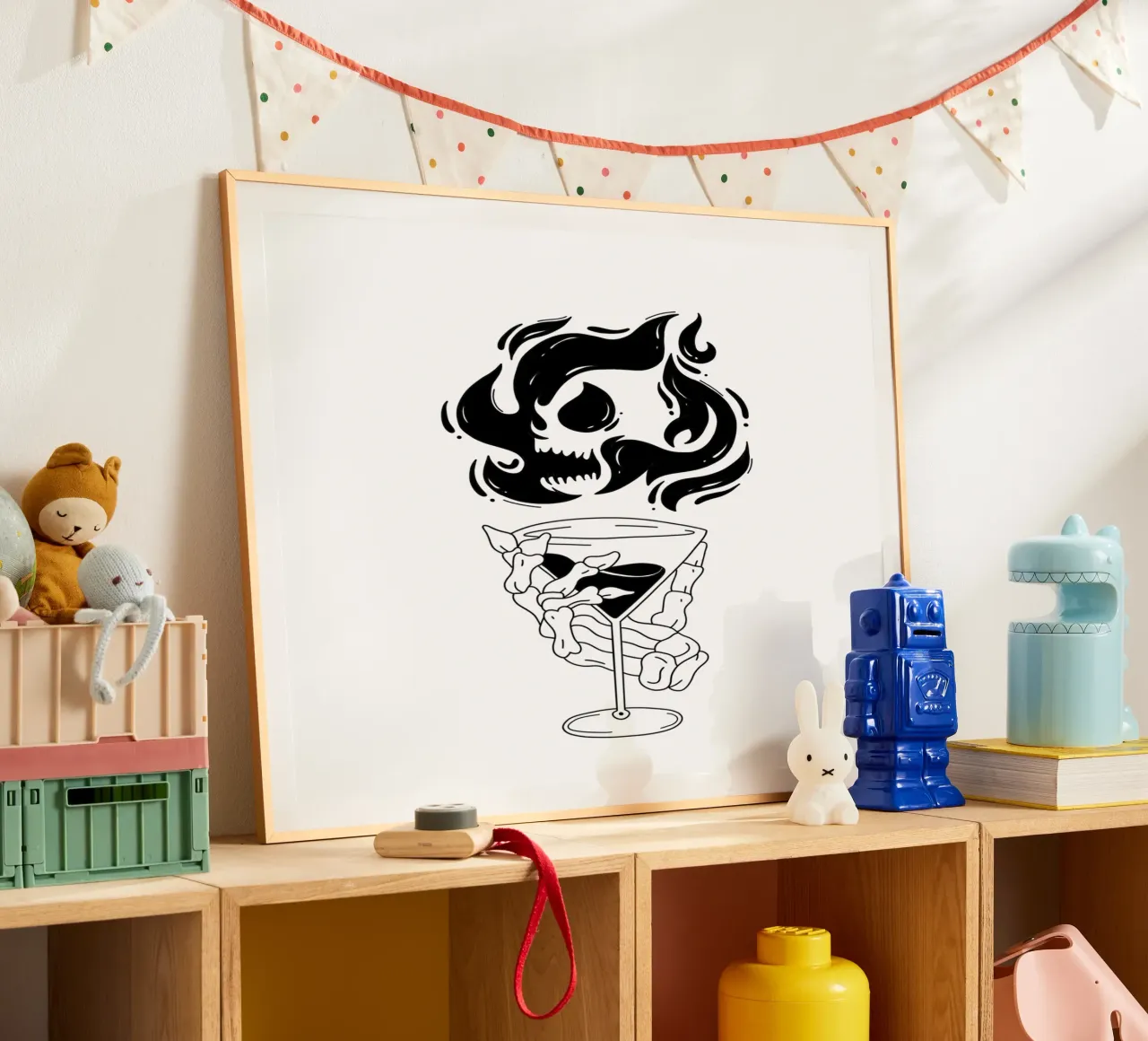 Cocktail Time poster da byh.illustration