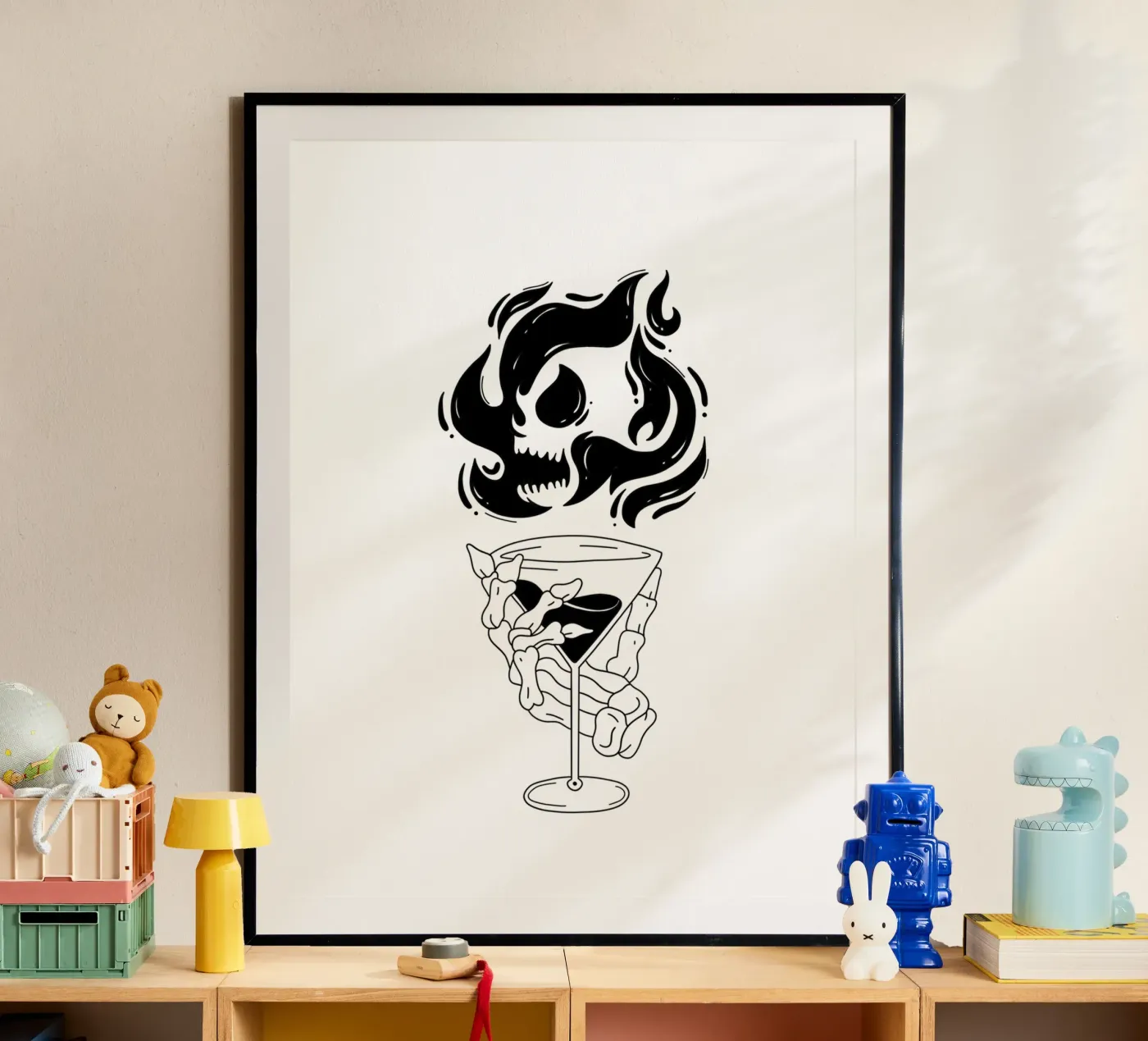 Cocktail Time poster da byh.illustration