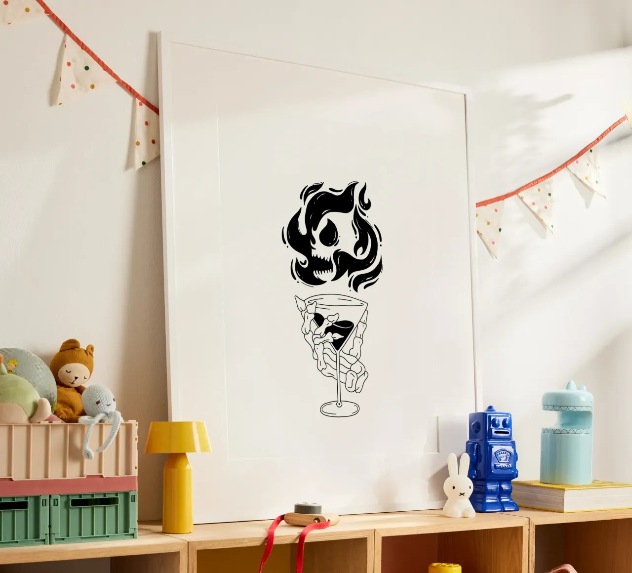 Cocktail Time poster da byh.illustration