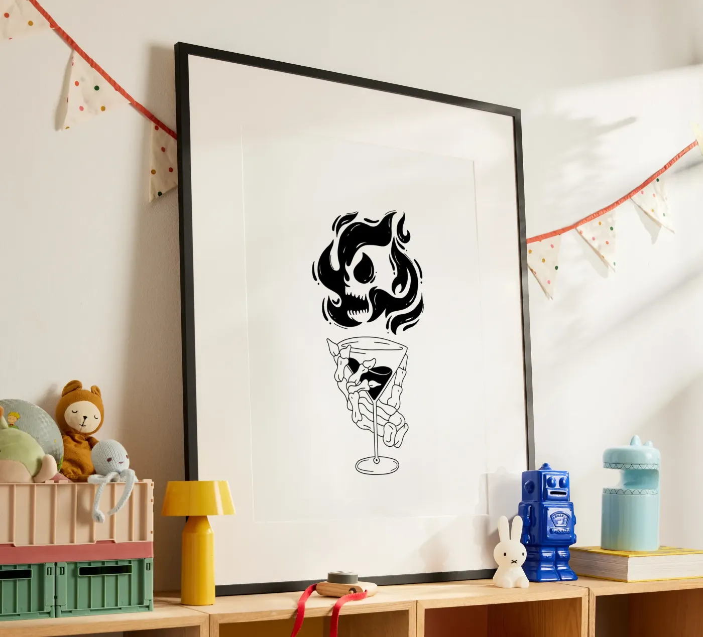 Cocktail Time poster da byh.illustration