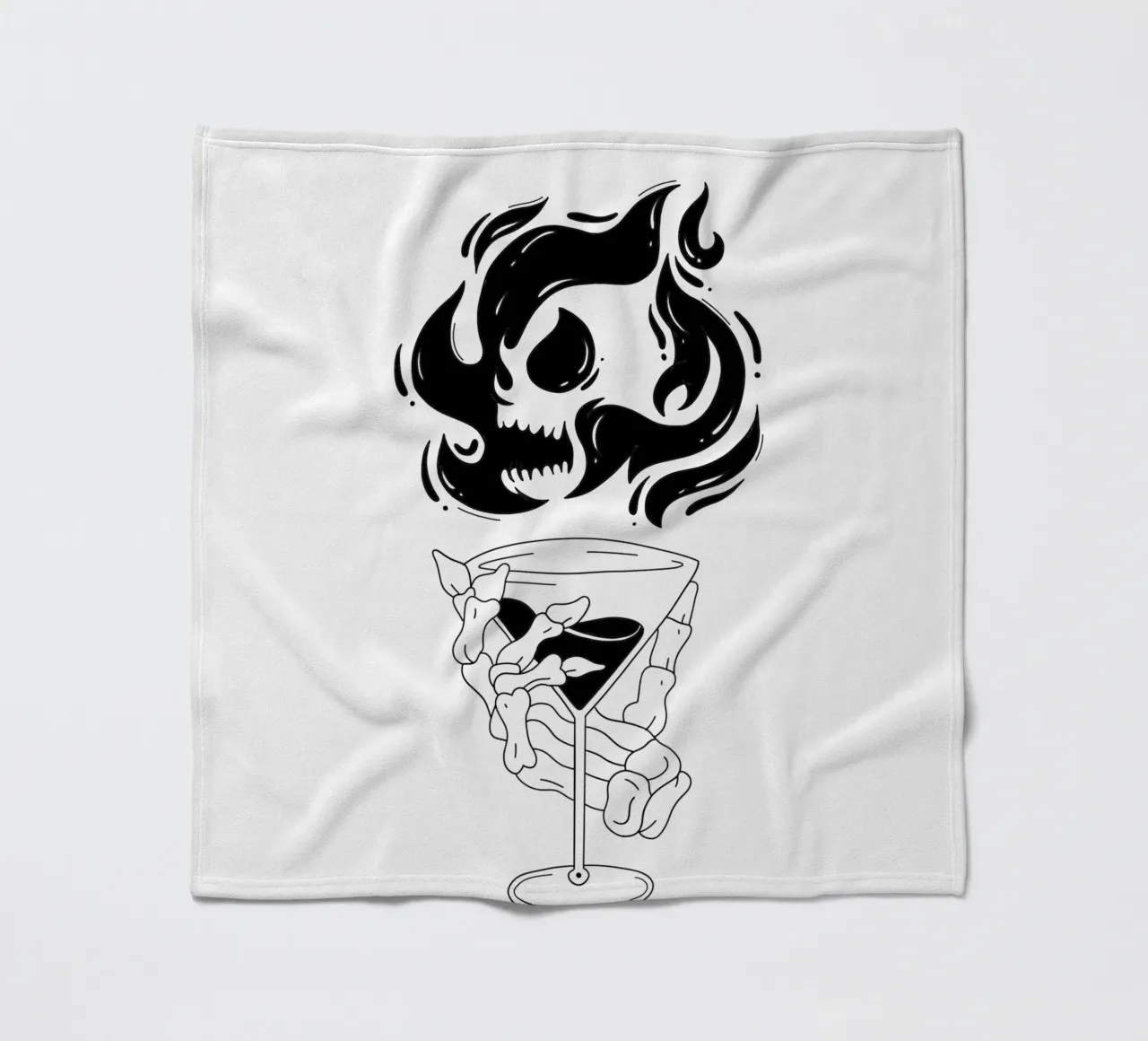 Cocktail Time coperta in pile da byh.illustration