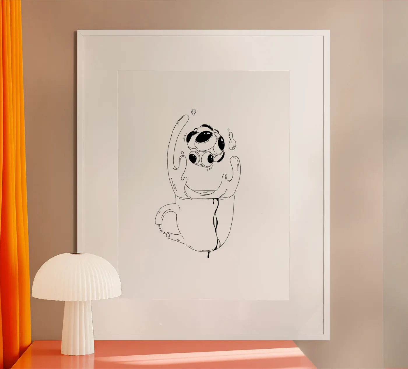 Coffee Lover poster da byh.illustration