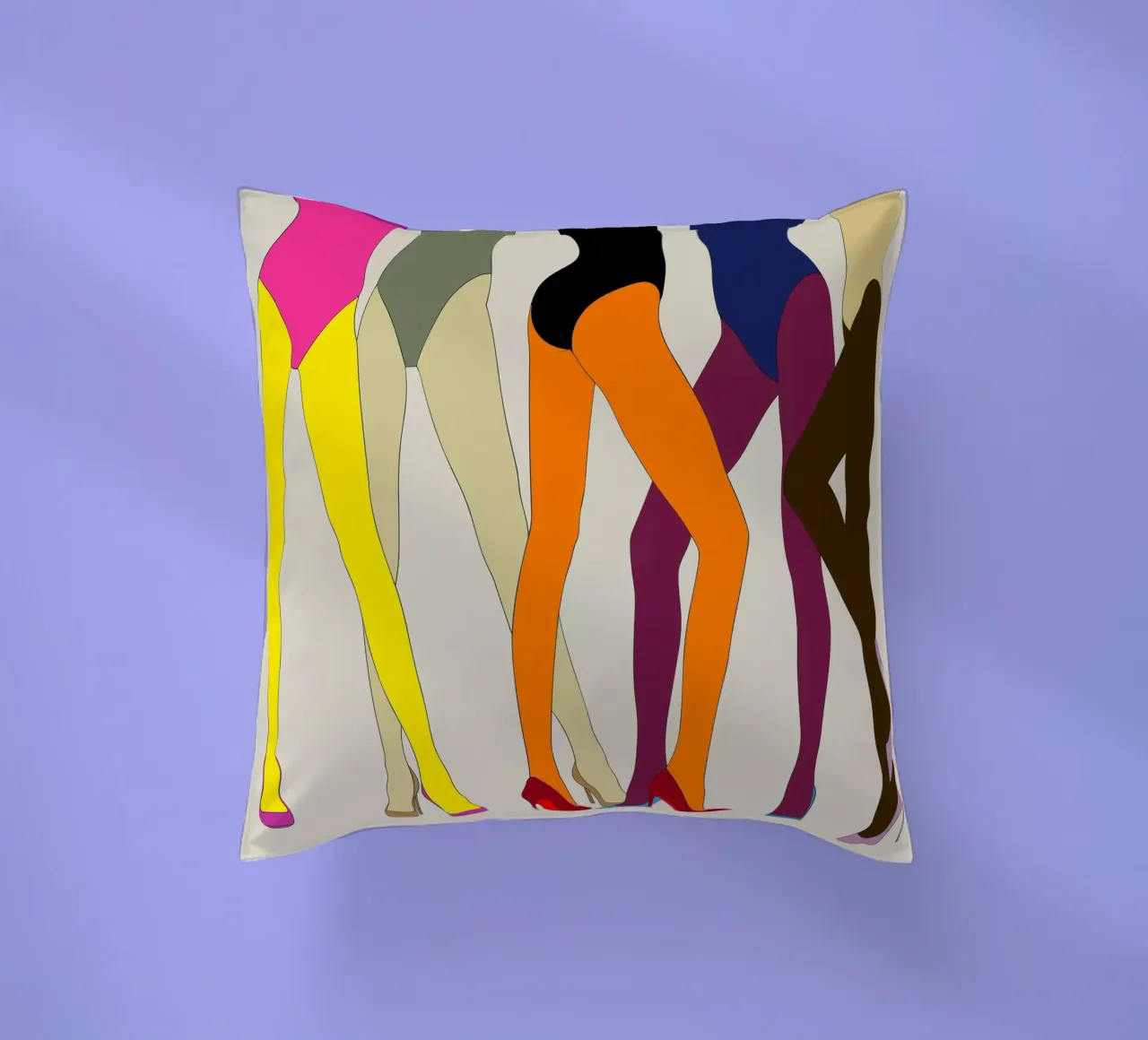 GAMBE CON TACCHI ALTI E DITA DEI PIEDI cuscino da ARTOMATIC
