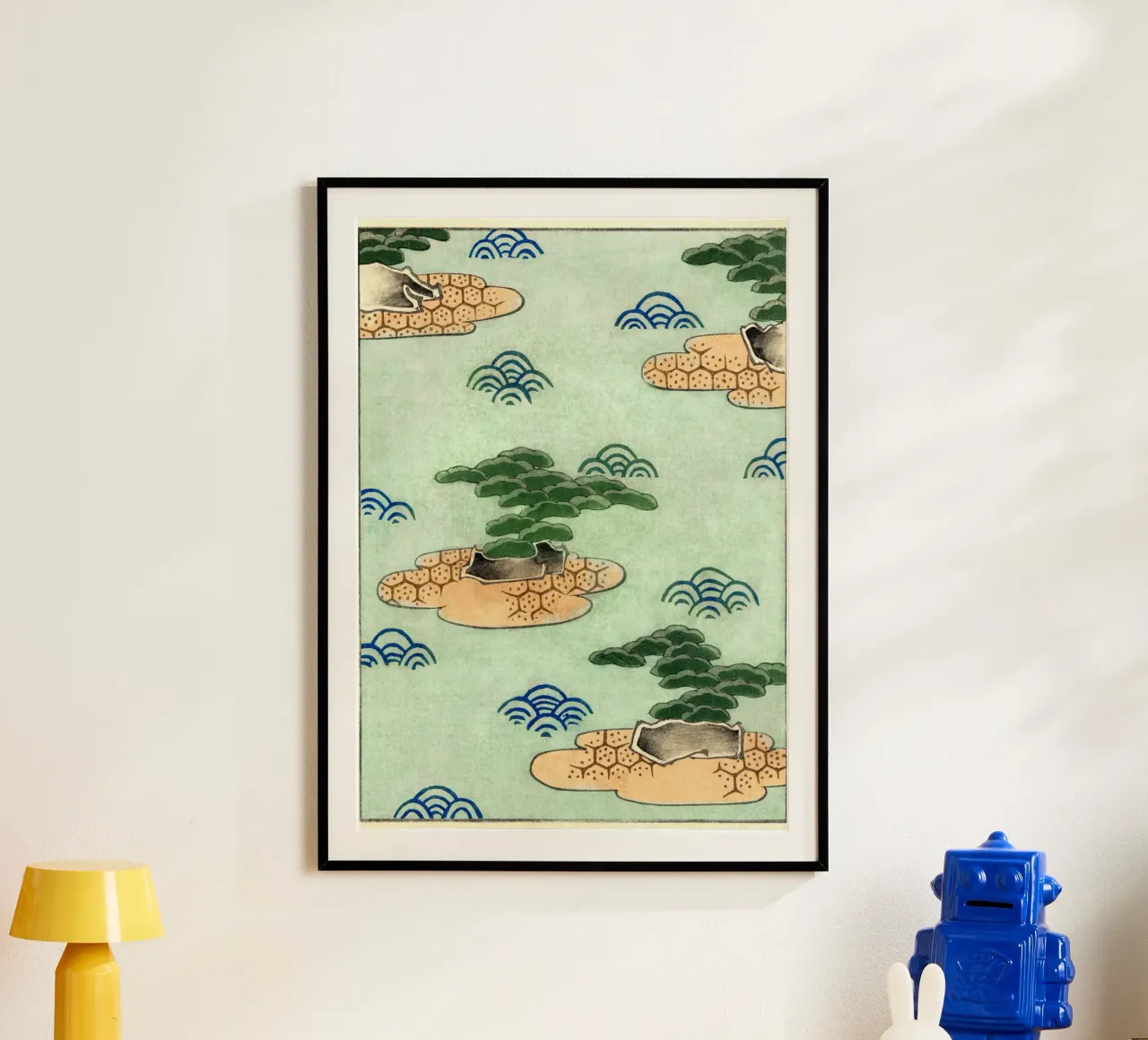 Floating Islands and Waves Art Print hahnemühle by dawnthesea