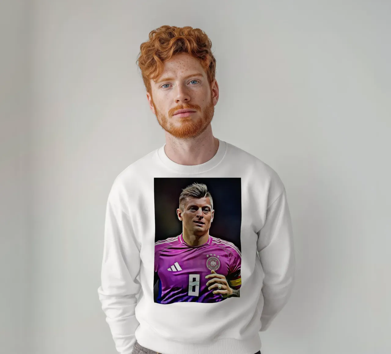 Toni Kroos - Maestro di centrocampo felpa da ArdanART