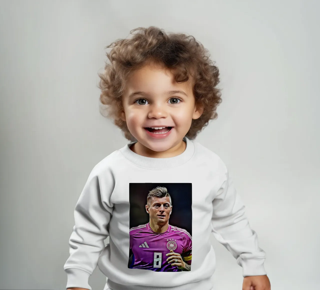 Toni Kroos - Maestro di centrocampo felpa neonato da ArdanART