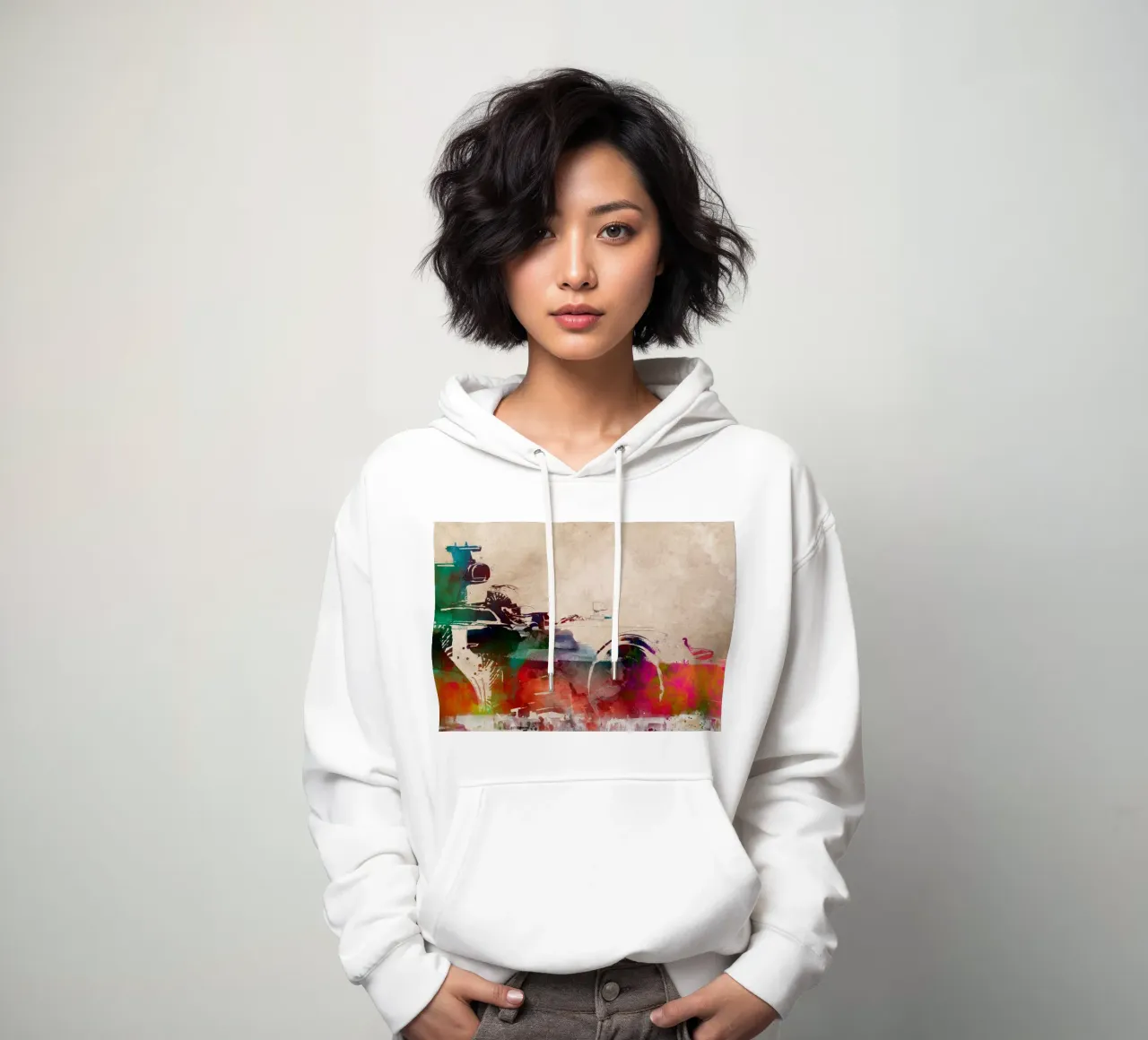 F1 deporte automovilístico sudadera con capucha de SPORT