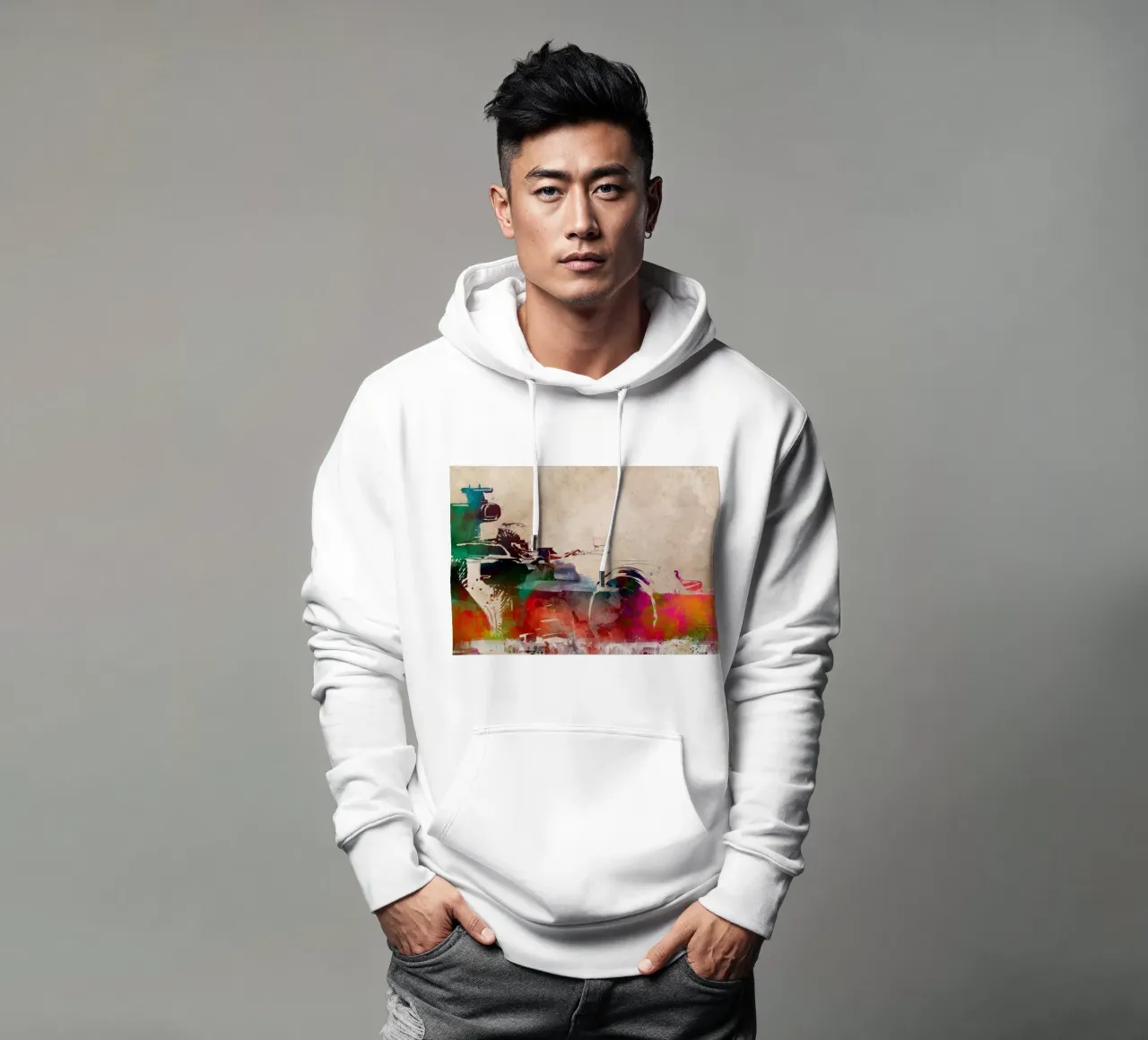 F1 deporte automovilístico sudadera con capucha de SPORT