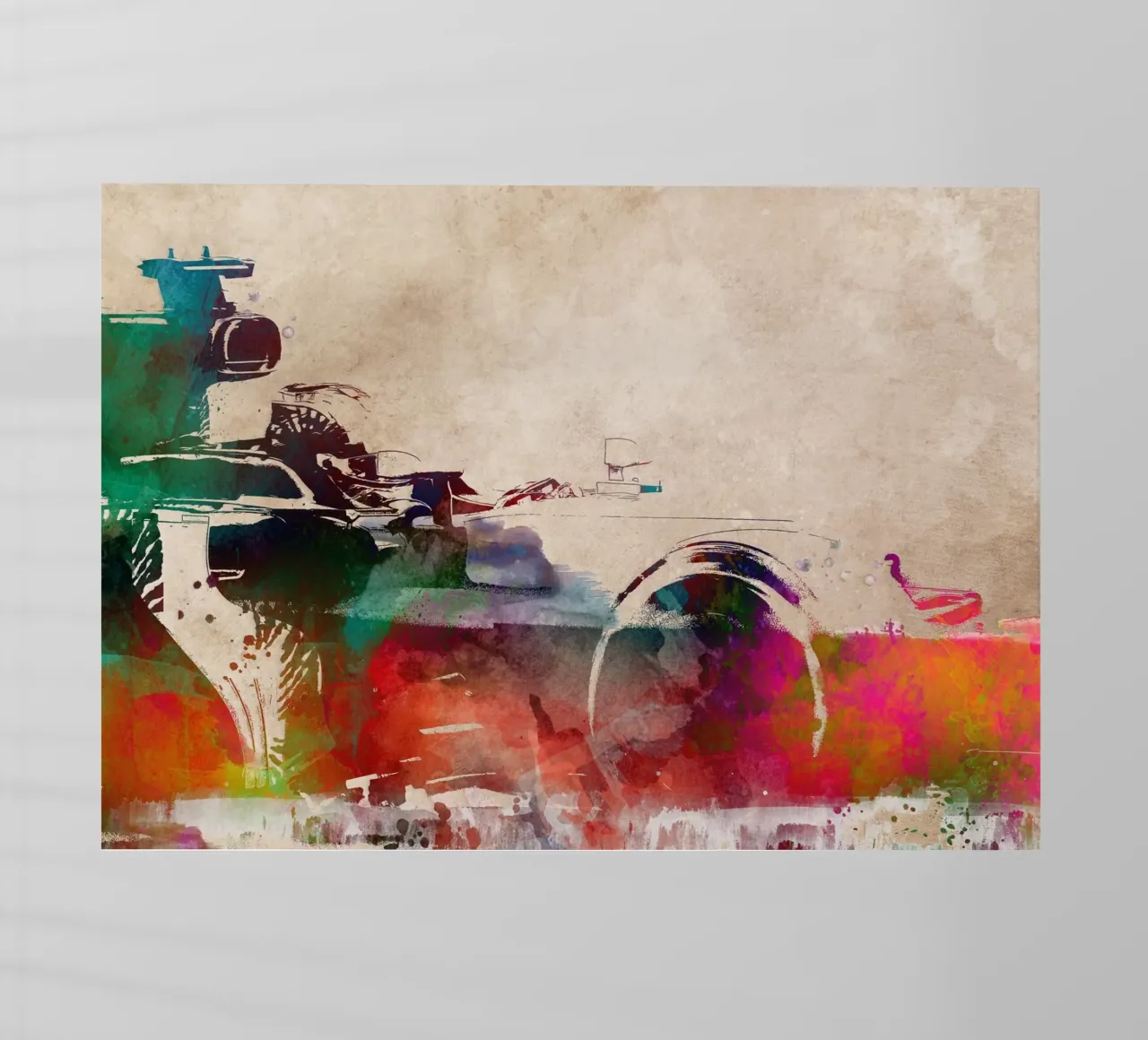 F1 deporte automovilístico lámina retroiluminada de SPORT