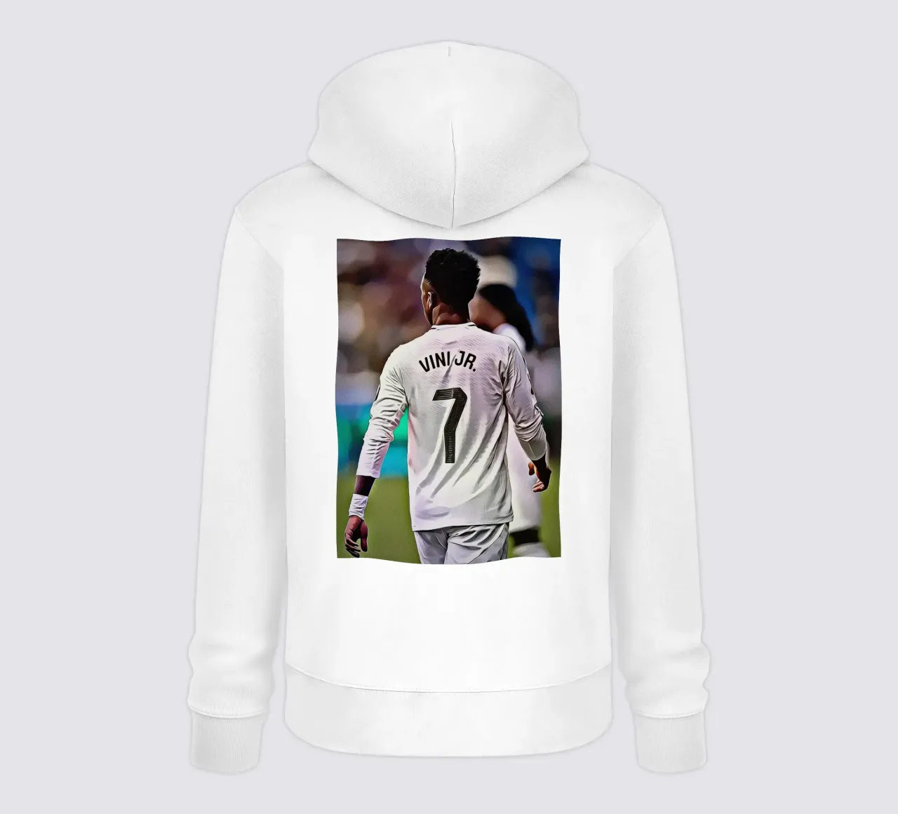 Vinícius Jr. - Eredità numero 7 felpa con cappuccio da ArdanART