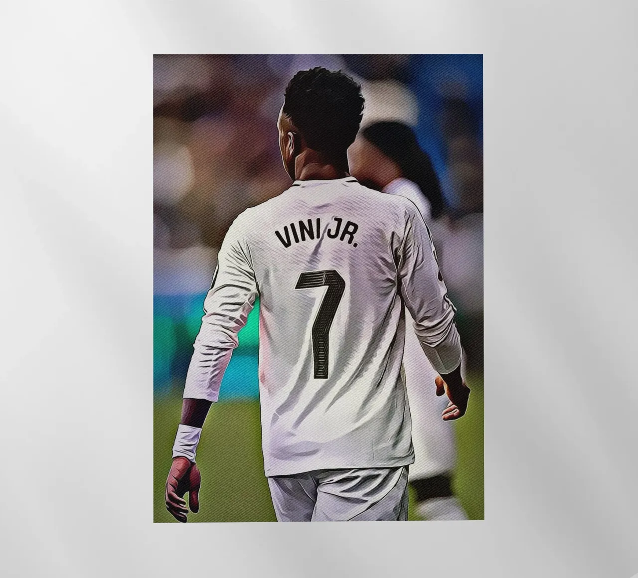 Vinícius Jr. - Eredità numero 7 pellicola backlit da ArdanART
