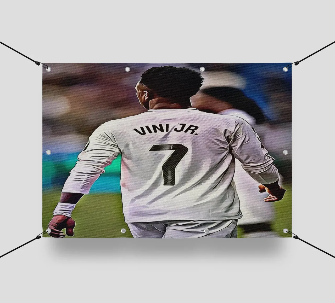 Vinícius Jr. - Eredità numero 7 telo in pvc da ArdanART