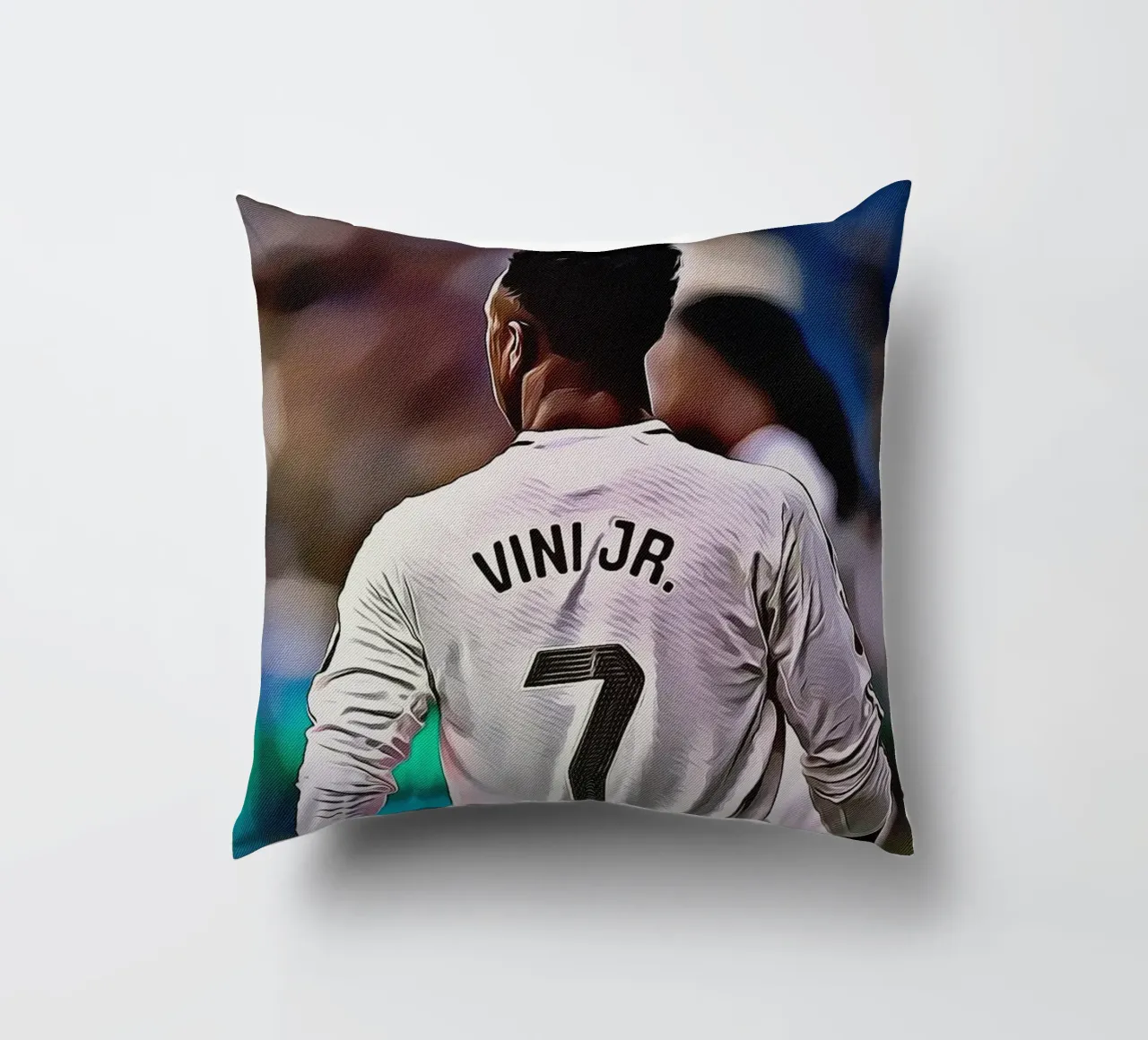 Vinícius Jr. - Eredità numero 7 cuscino da ArdanART