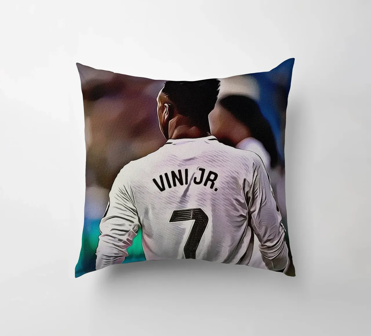 Vinícius Jr. - Eredità numero 7 cuscino da ArdanART
