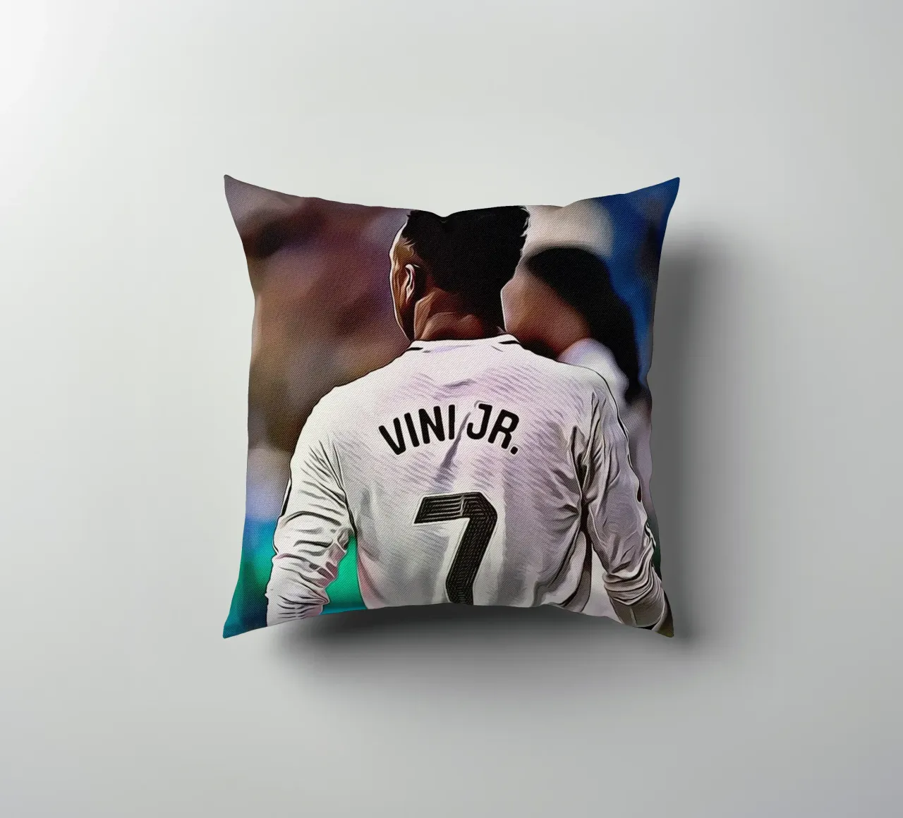 Vinícius Jr. - Eredità numero 7 cuscino da ArdanART