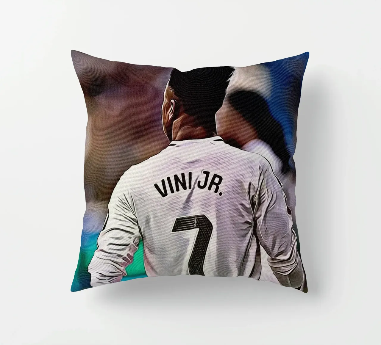 Vinícius Jr. - Eredità numero 7 cuscino da ArdanART