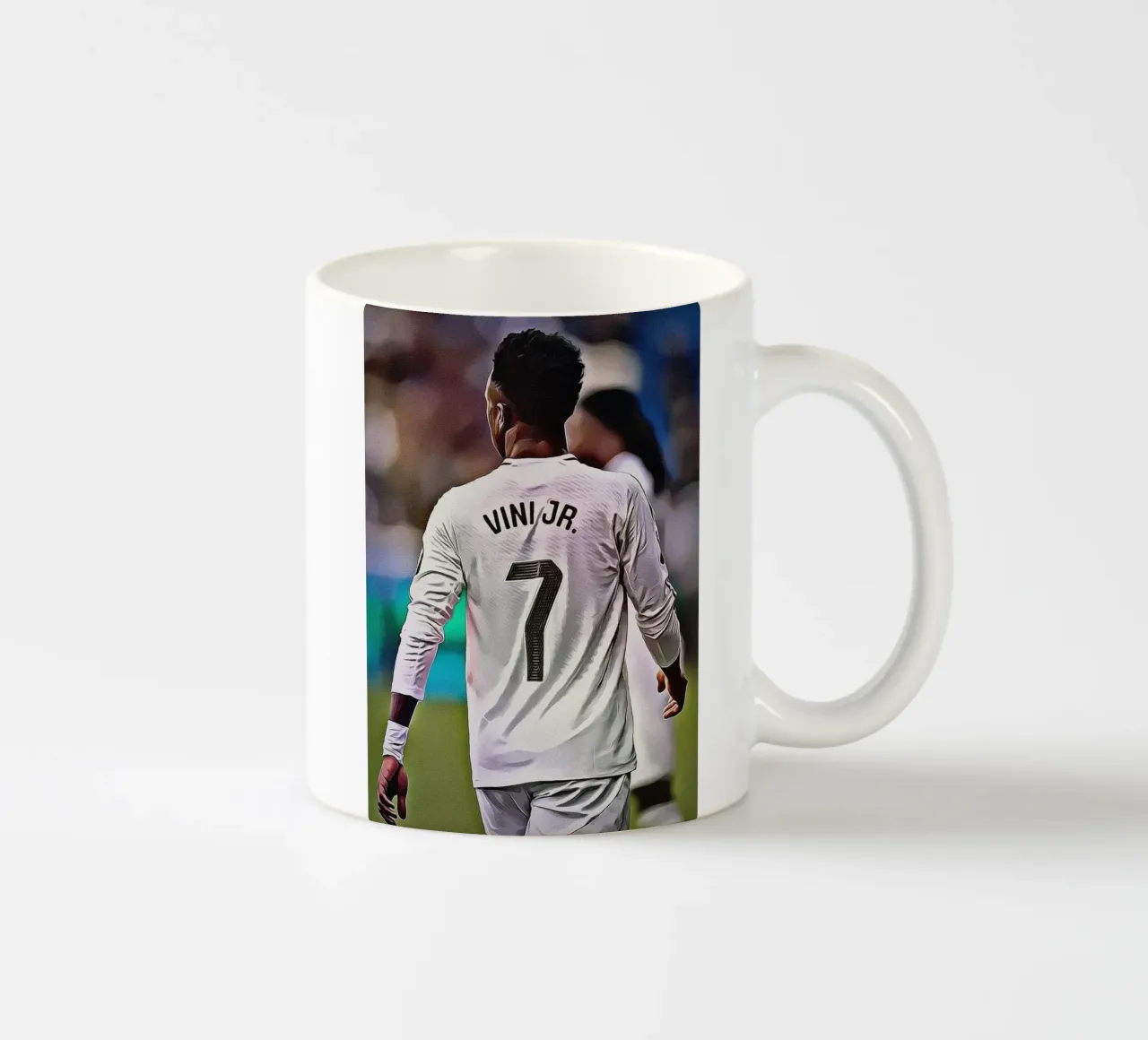 Vinícius Jr. - Eredità numero 7 tazza in ceramica da ArdanART