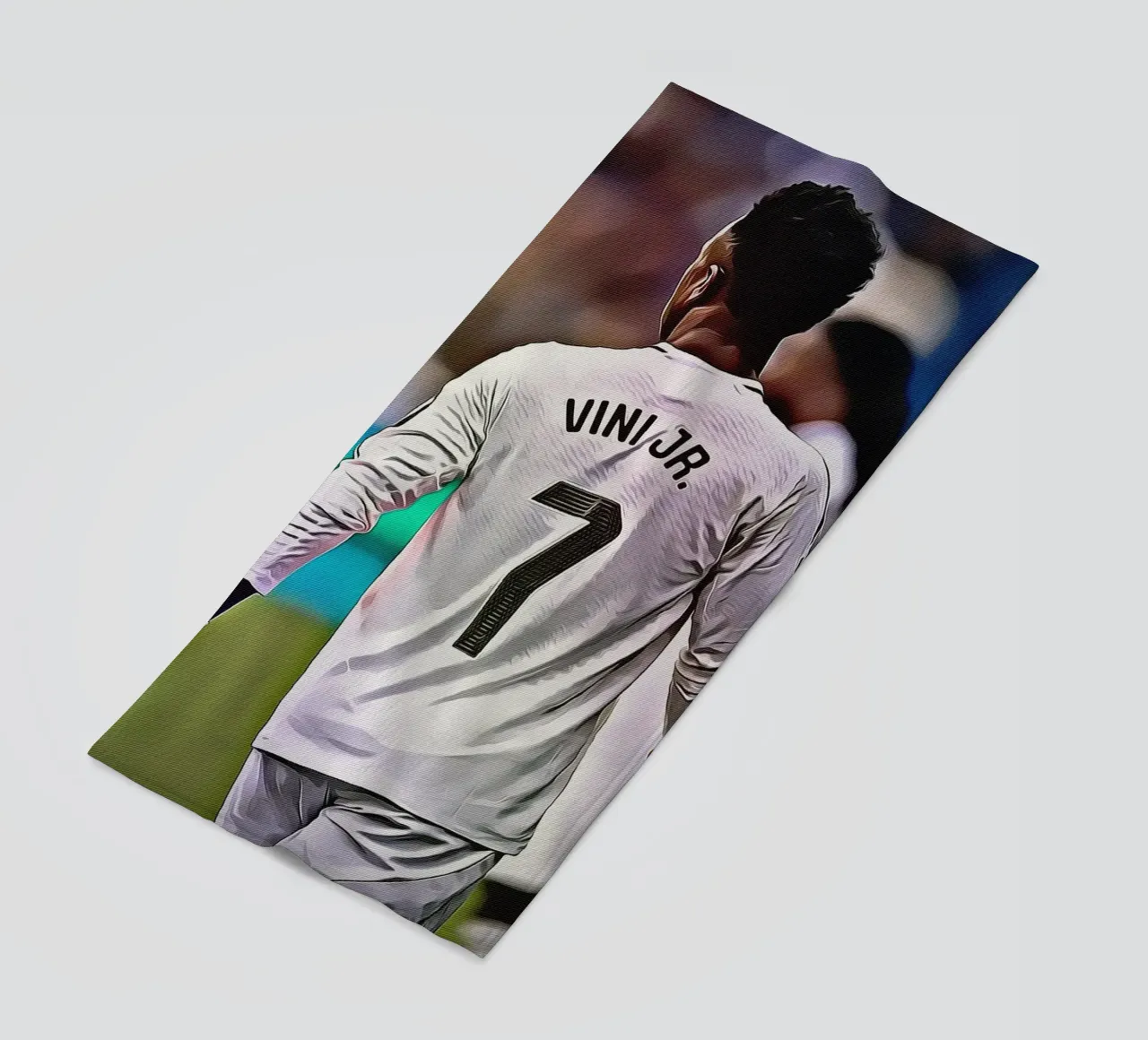 Vinícius Jr. - Eredità numero 7 telo mare da ArdanART