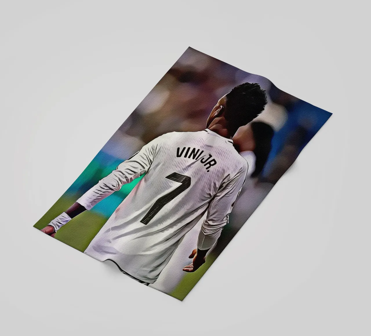 Vinícius Jr. - Eredità numero 7 telo mare da ArdanART