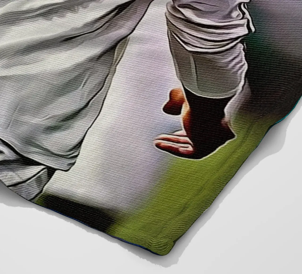 Vinícius Jr. - Eredità numero 7 coperta in pile da ArdanART
