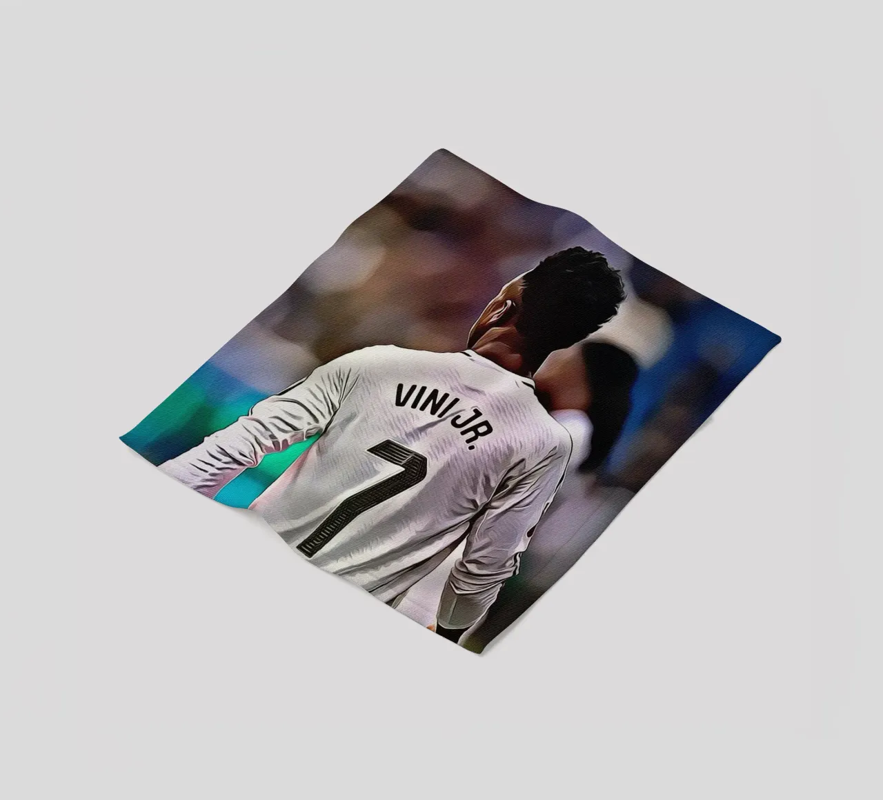 Vinícius Jr. - Eredità numero 7 coperta in pile da ArdanART