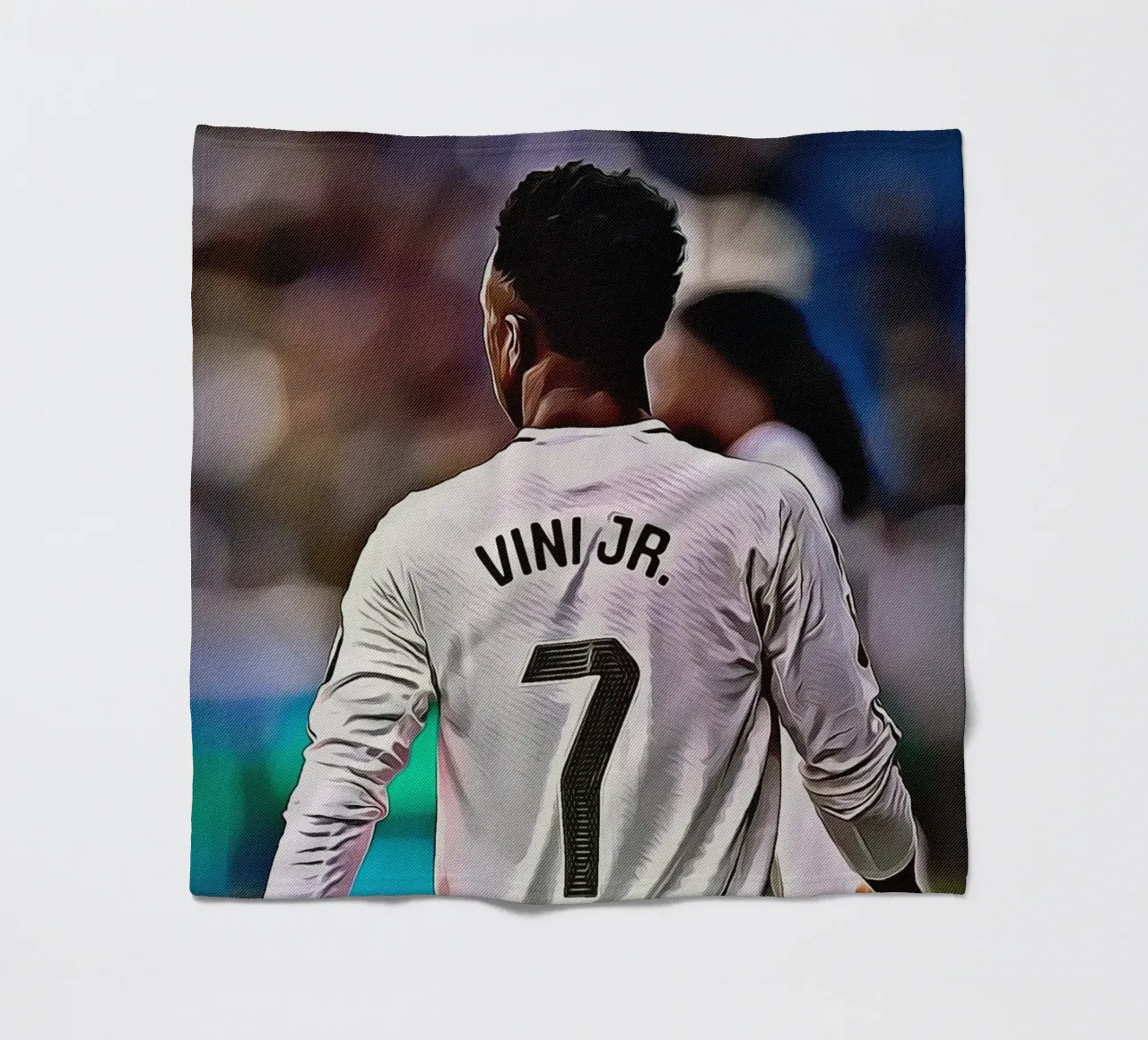 Vinícius Jr. - Eredità numero 7 coperta in pile da ArdanART