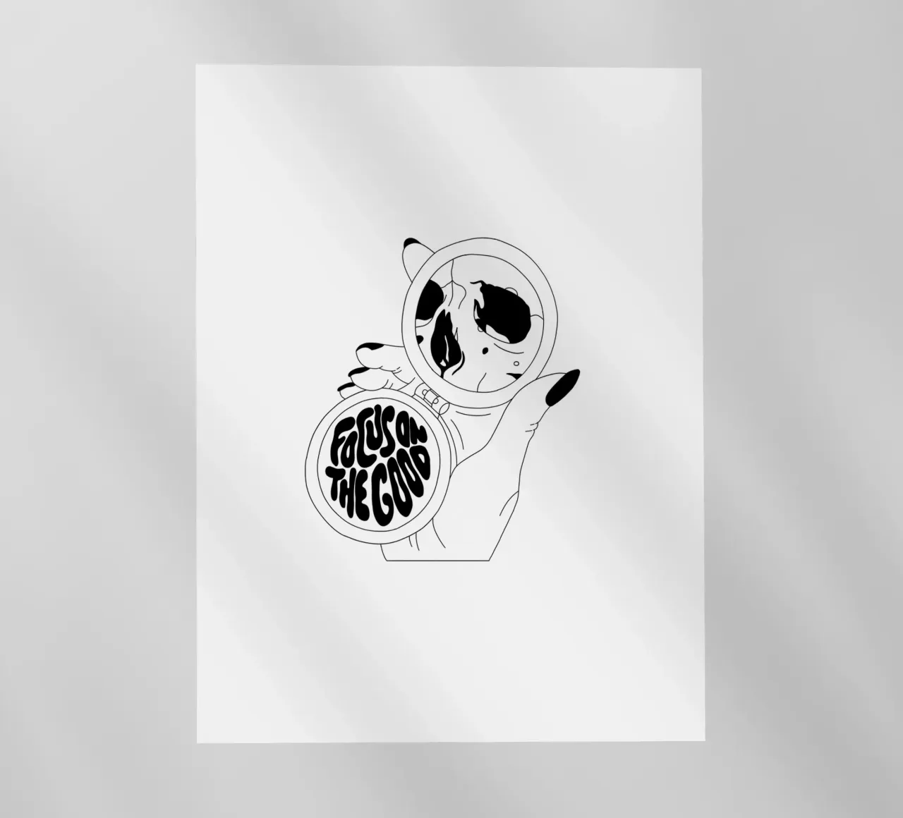 Focus On The Good pellicola backlit da byh.illustration