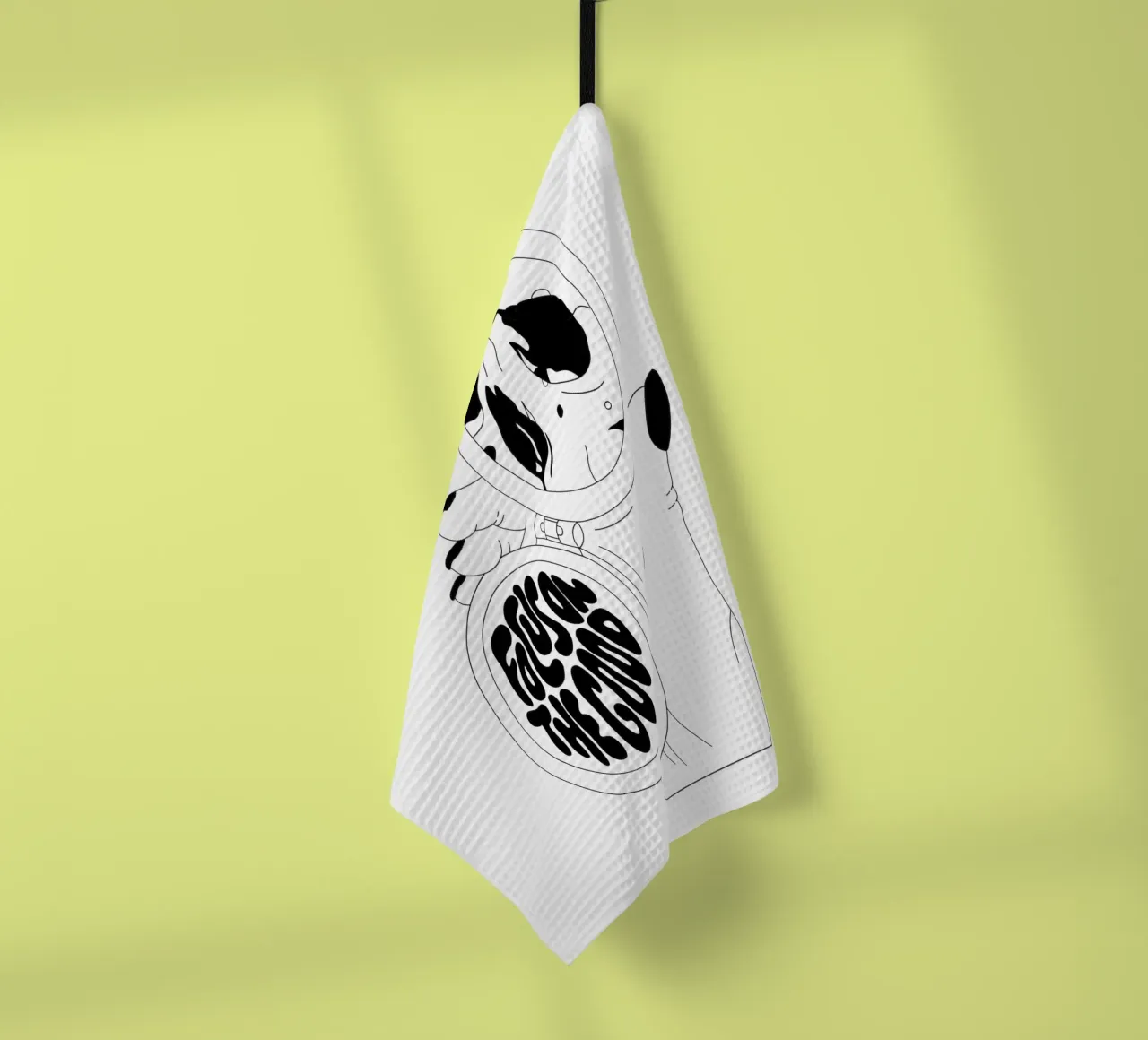 Focus On The Good canovaccio da cucina da byh.illustration