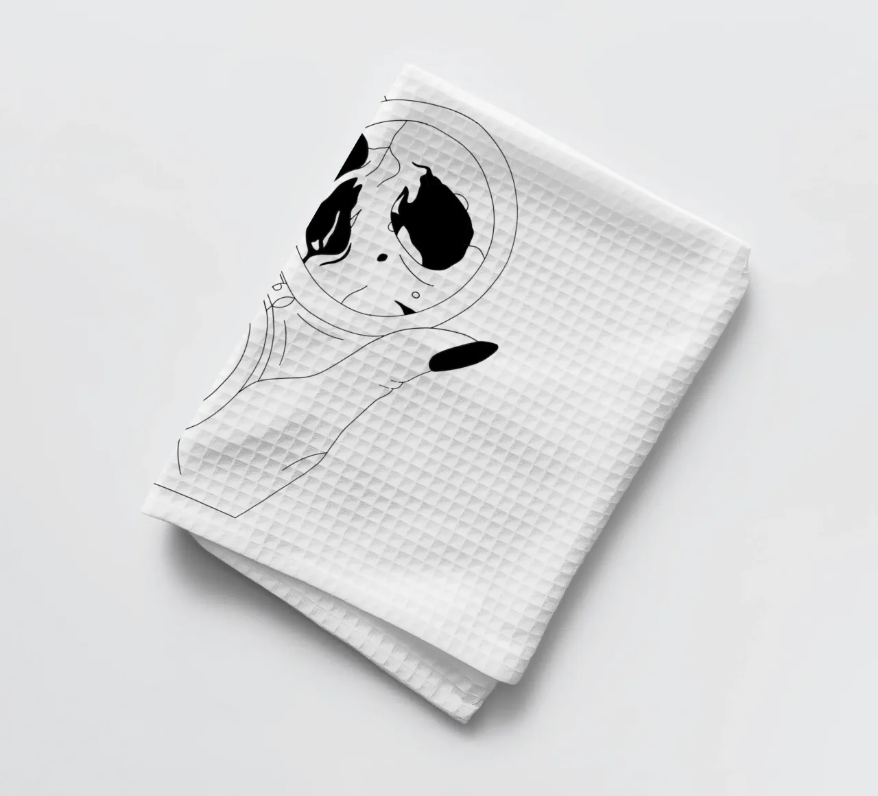 Focus On The Good canovaccio da cucina da byh.illustration