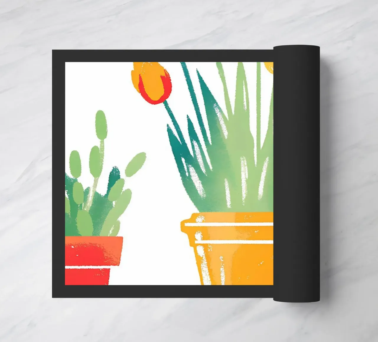 Three Flower Pots deurmat van PREKETEWE