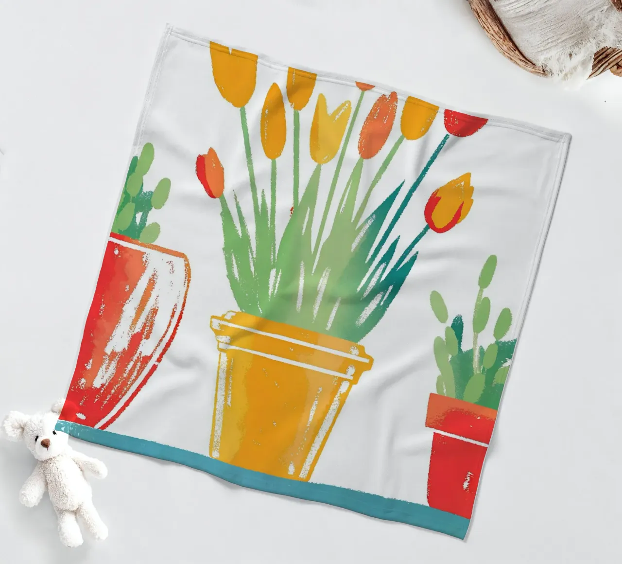 Drie bloempotten product.type.blanket-fleece common.byCreator PREKETEWE