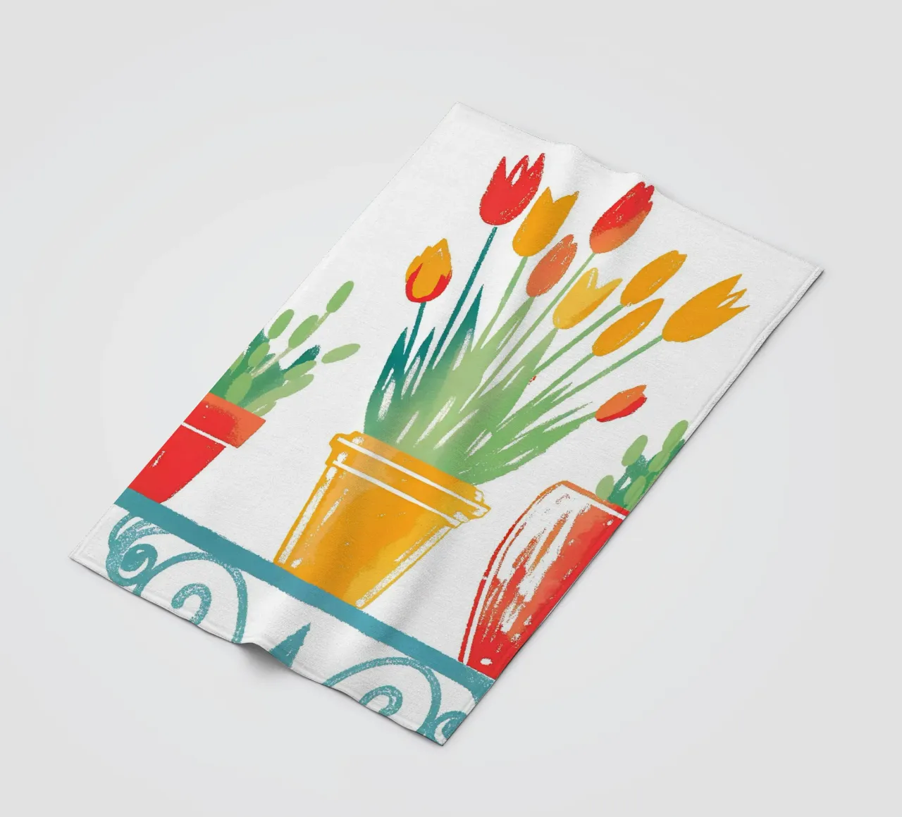 Drie bloempotten product.type.blanket-fleece common.byCreator PREKETEWE