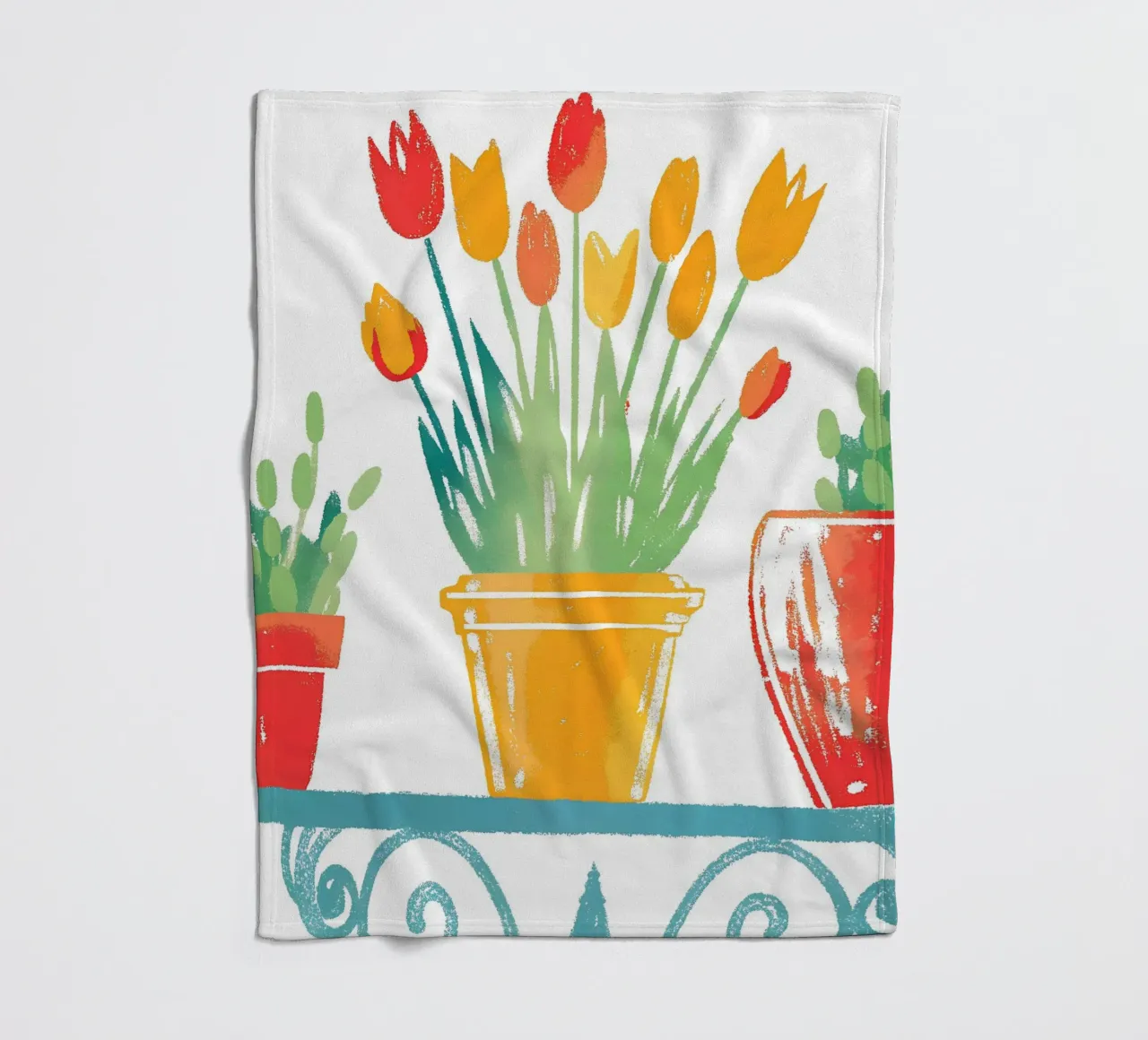 Drie bloempotten product.type.blanket-fleece common.byCreator PREKETEWE