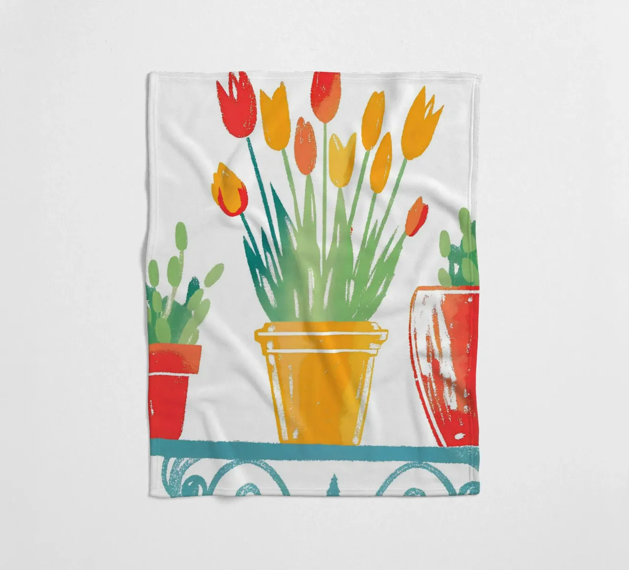 Drie bloempotten product.type.blanket-fleece common.byCreator PREKETEWE