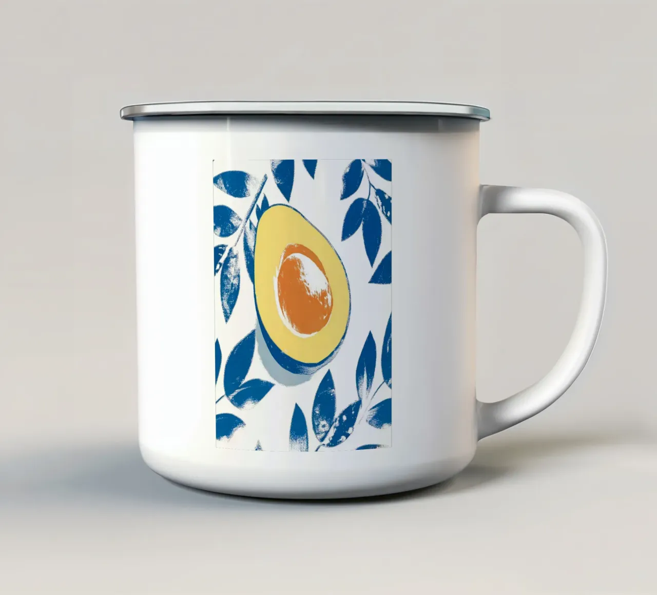Avocado Frutta tazza in smalto da PREKETEWE