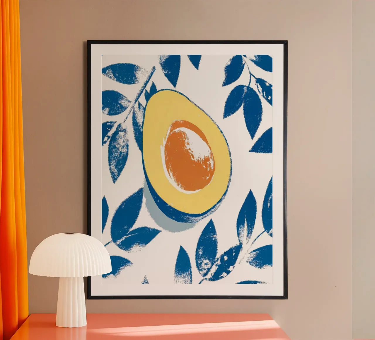 Avocado Frutta carta hahnemühle da PREKETEWE