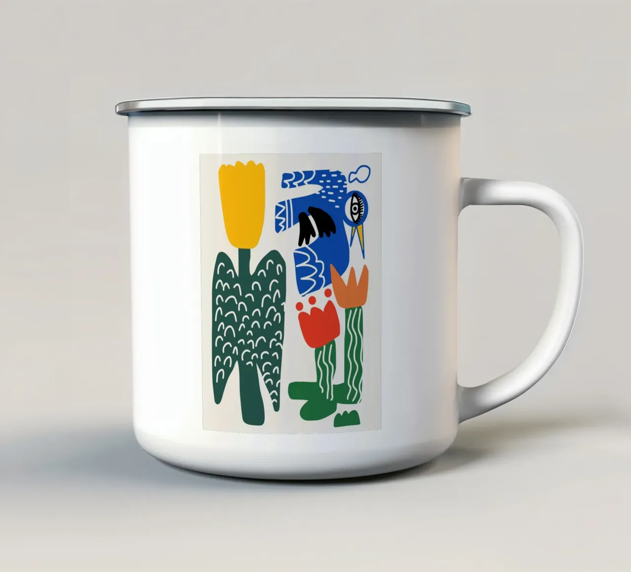 Massimalista tazza in smalto da Little Dean